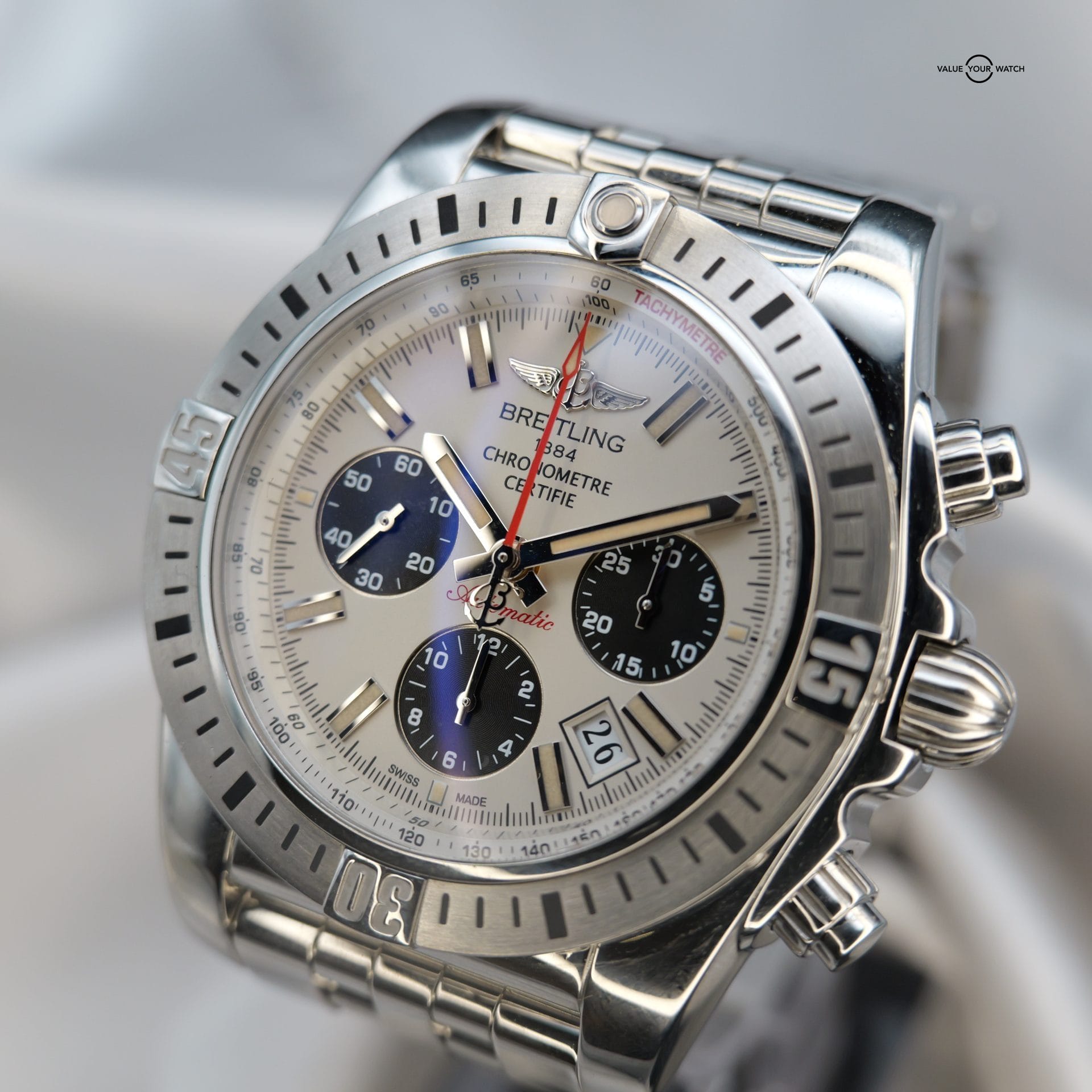 Breitling Chronomat Airborne AB01154 44MM Panda Dial WARRANTY - Image 3