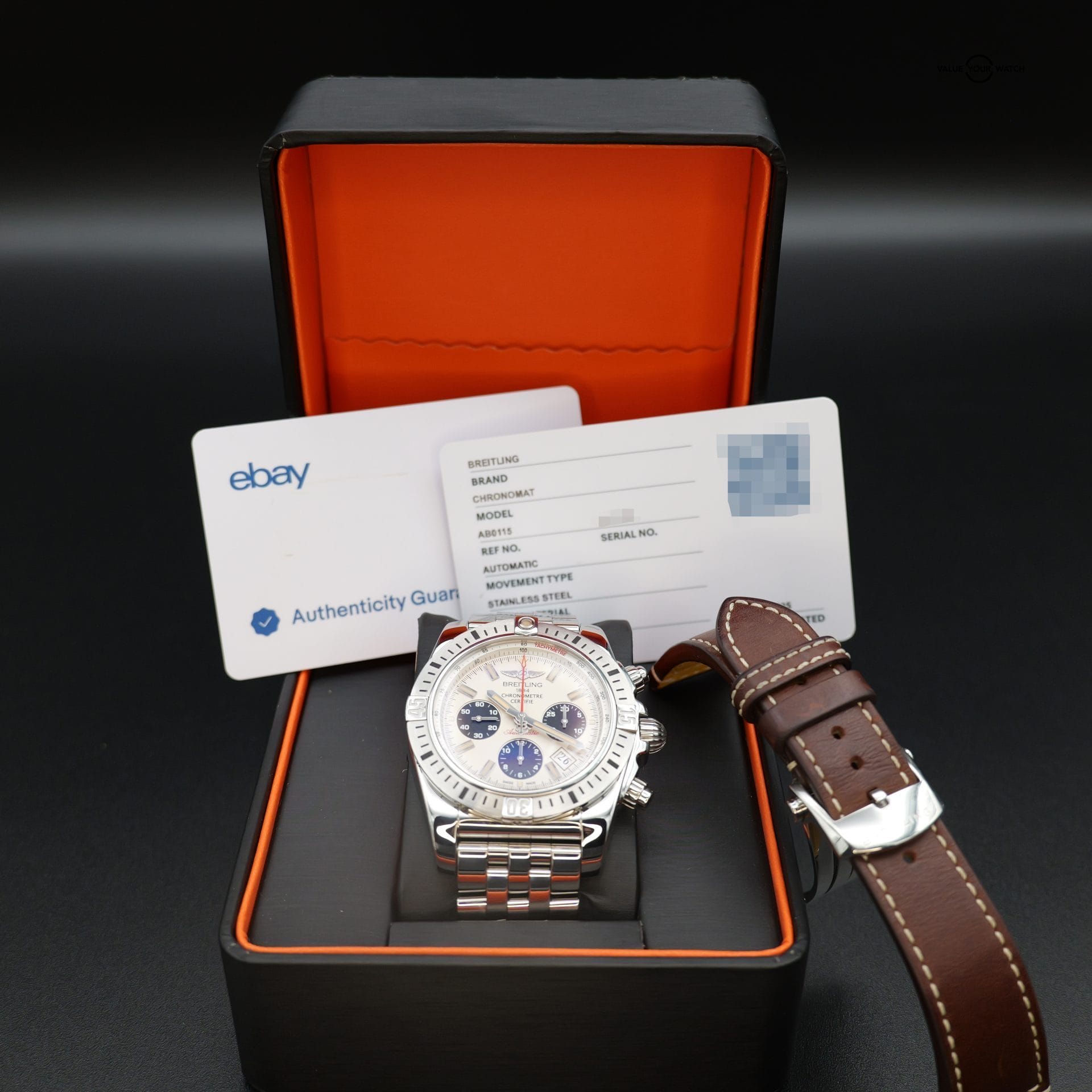 Breitling Chronomat Airborne AB01154 44MM Panda Dial WARRANTY - Image 10