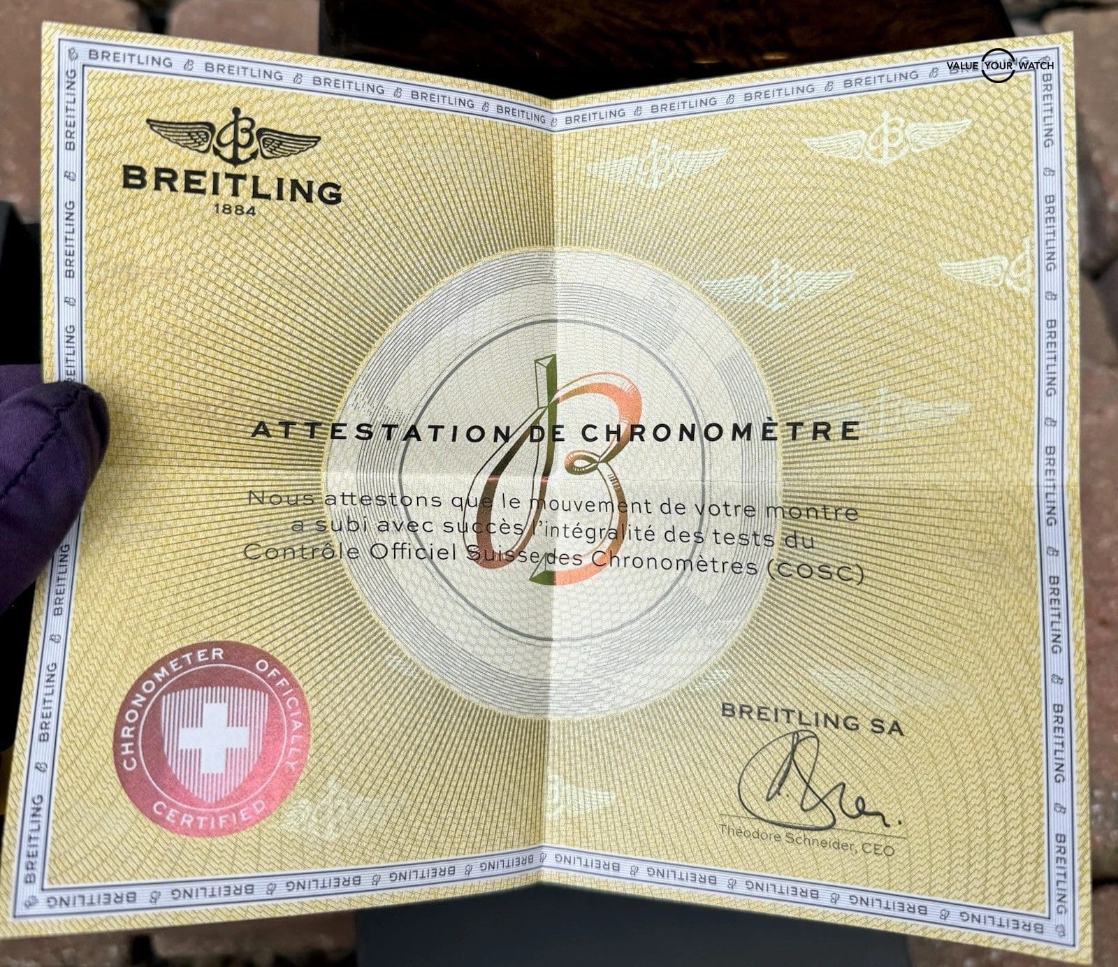 π₯ Breitling Navitimer GOLD B01 Chronograph Automatic 43mm RB012012/Q606 π₯ - Image 4