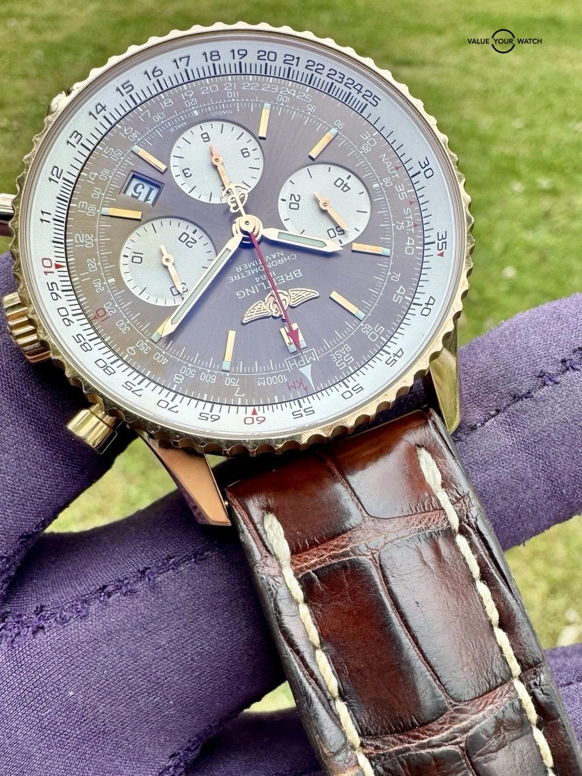 π₯ Breitling Navitimer GOLD B01 Chronograph Automatic 43mm RB012012/Q606 π₯ - Image 13