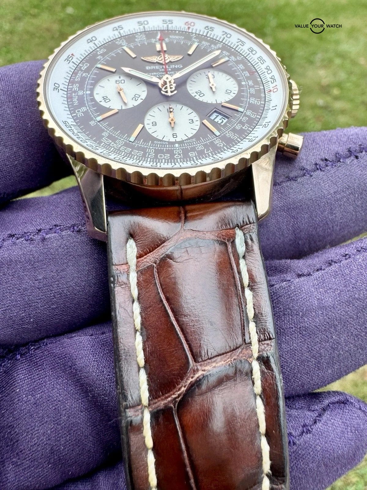 π₯ Breitling Navitimer GOLD B01 Chronograph Automatic 43mm RB012012/Q606 π₯ - Image 14