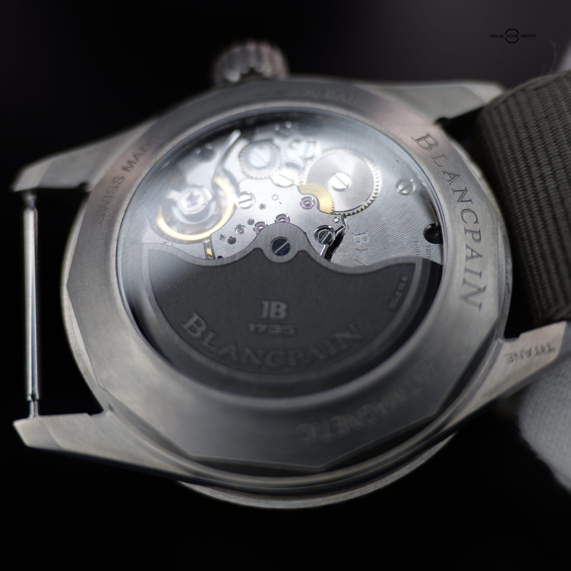 Blancpain Fifty Fathoms Bathyscaphe 5000-1210-NAGA 43MM Grey Dial Full Set WARRANTY - Image 9