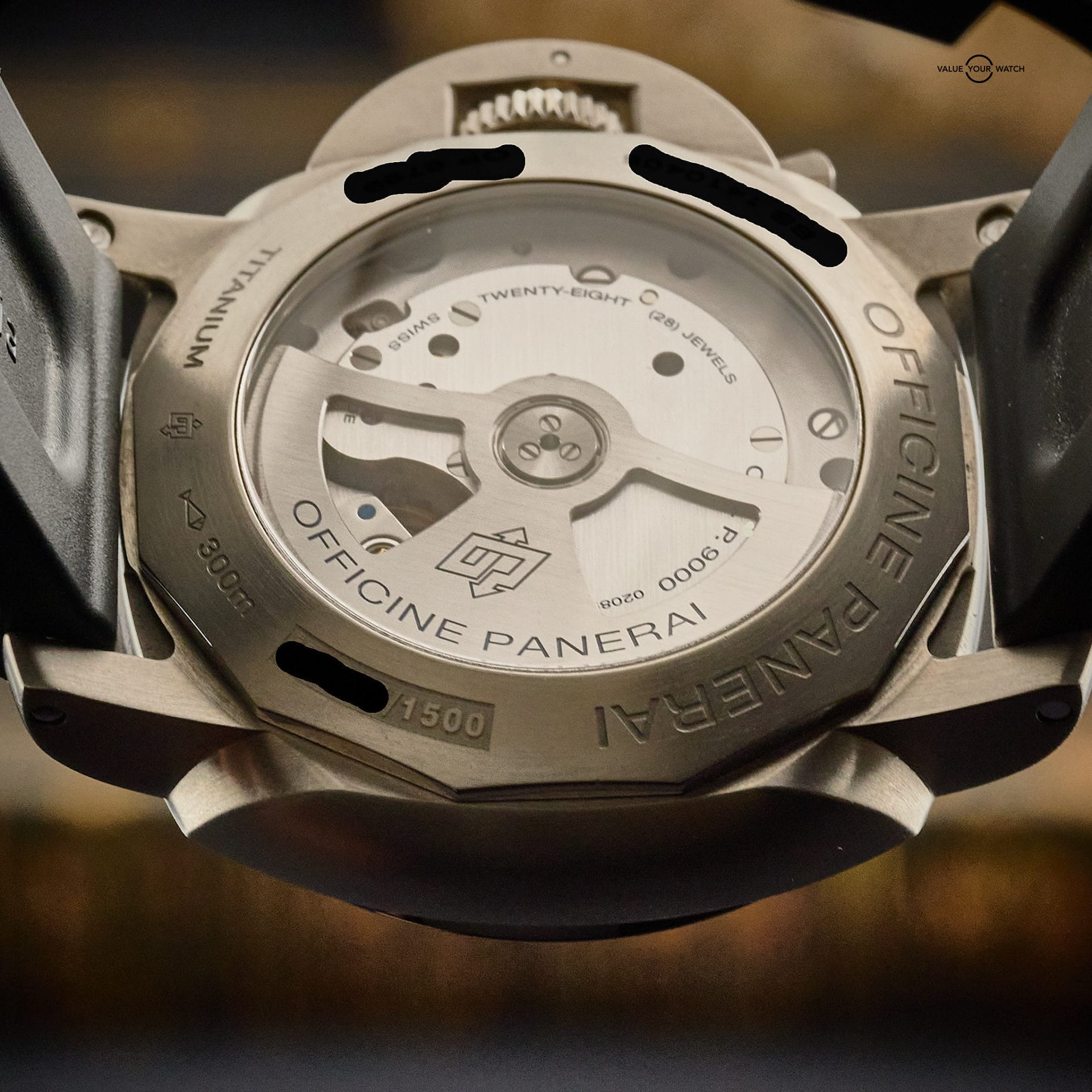 Panerai Luminor Marina PAM00351 44mm Brown Dial Titanium - Box and Papers - Image 14