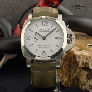 Panerai Luminor Marina PAM01314 – 44mm White Dial Steel w/ Box and Papers