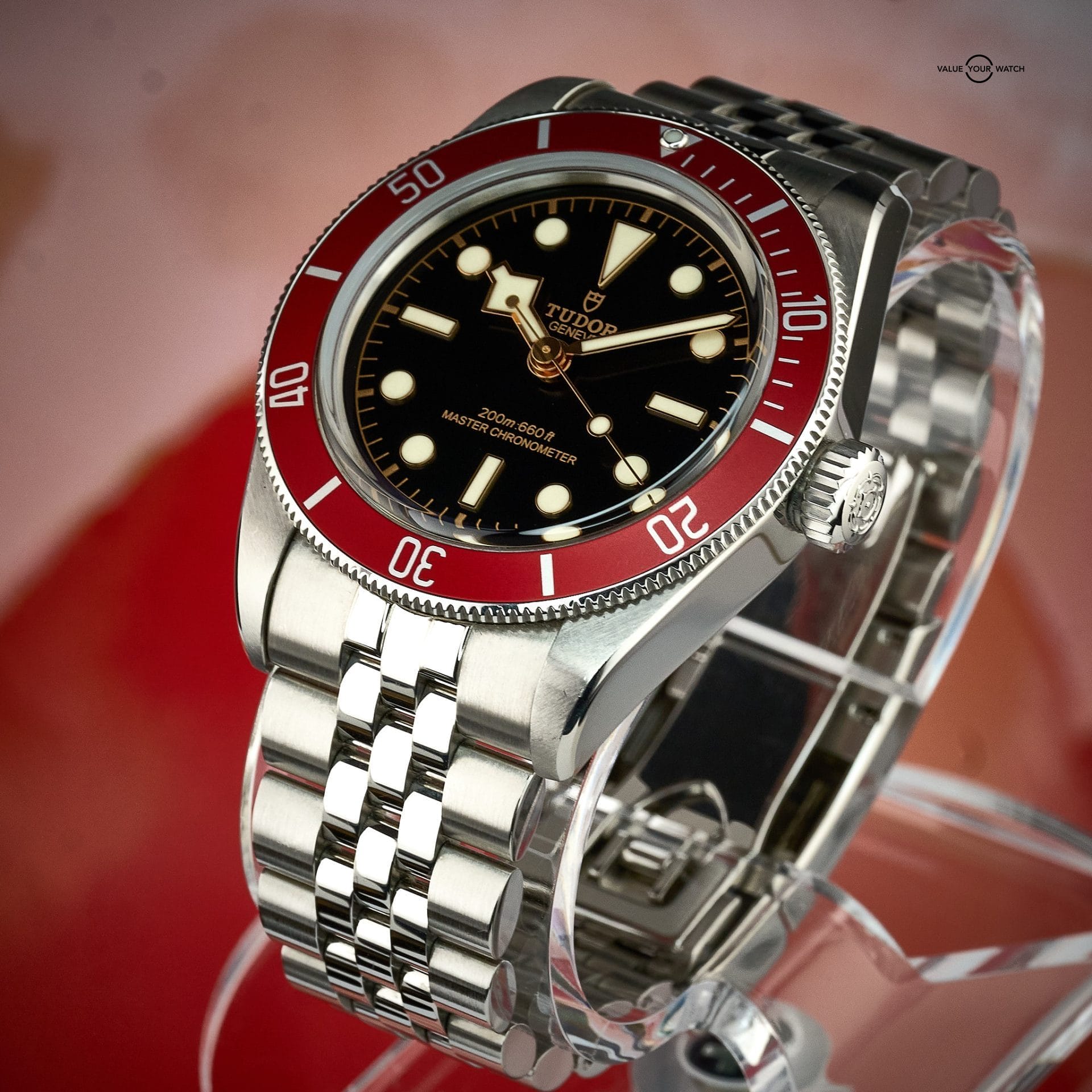 Tudor Black Bay 41 “Red” – Ref. M7941A1A0RU – 41mm Stainless Steel w/ Box and Papers - Image 3
