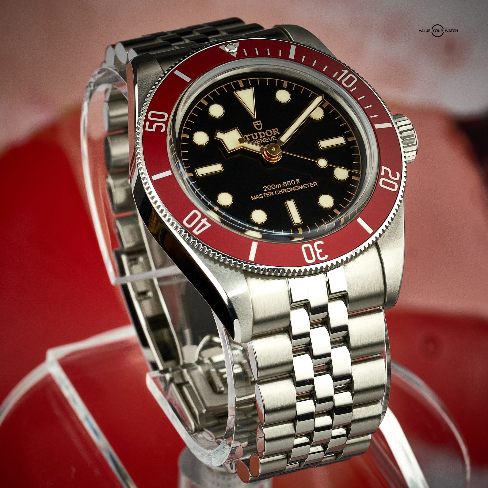 Tudor Black Bay 41 “Red” – Ref. M7941A1A0RU – 41mm Stainless Steel w/ Box and Papers - Image 4