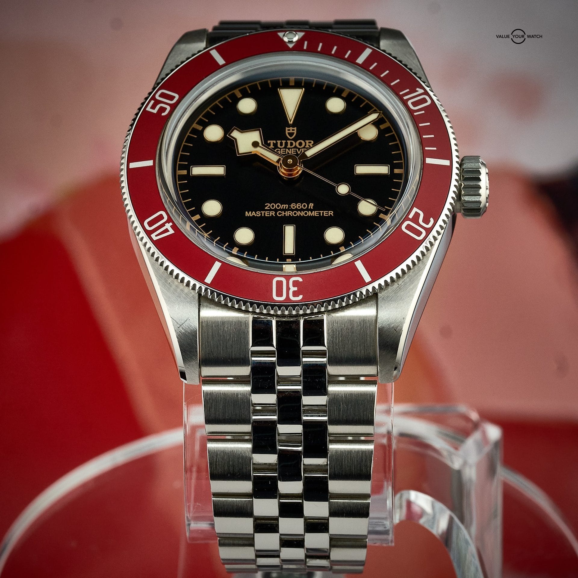 Tudor Black Bay 41 “Red” – Ref. M7941A1A0RU – 41mm Stainless Steel w/ Box and Papers - Image 6