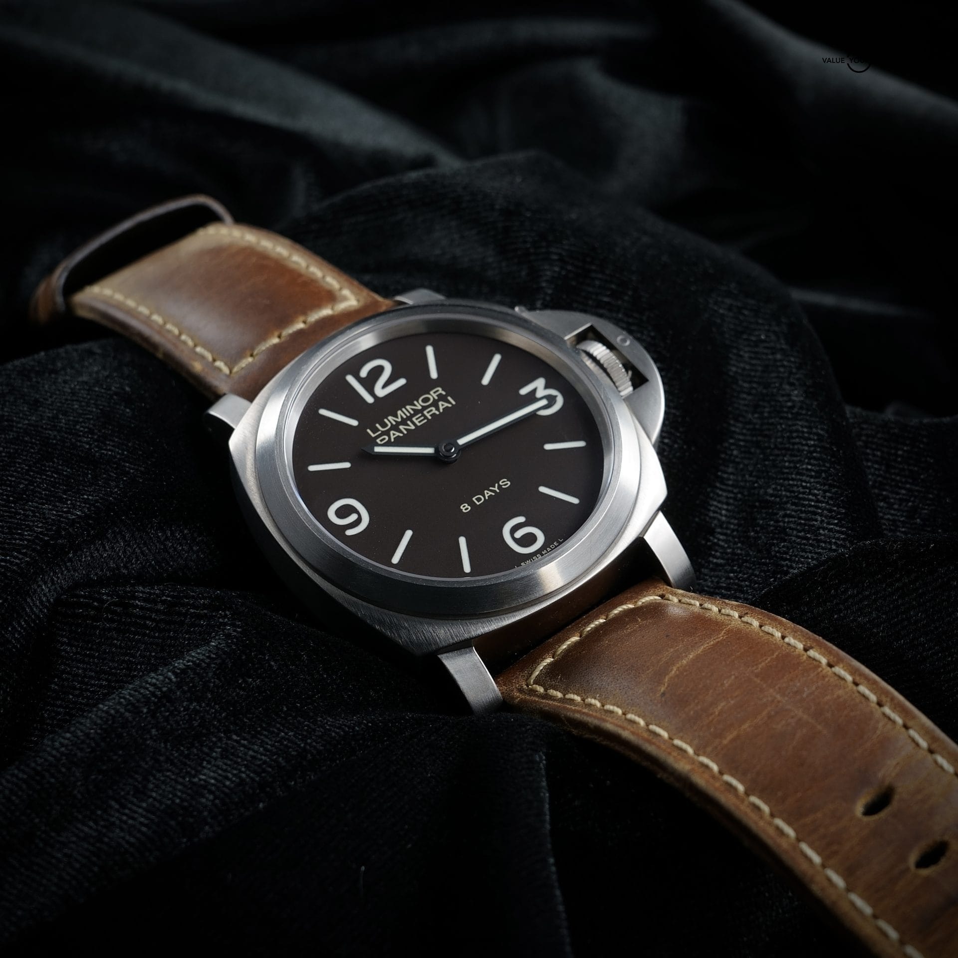 Panerai 8 Day Titanium PAM 00562 Full Set Box & 2 manuals 3 OEM Straps - Image 3
