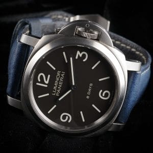 Panerai 8 Day Titanium PAM 00562 Full Set Box & 2 manuals 3 OEM Straps