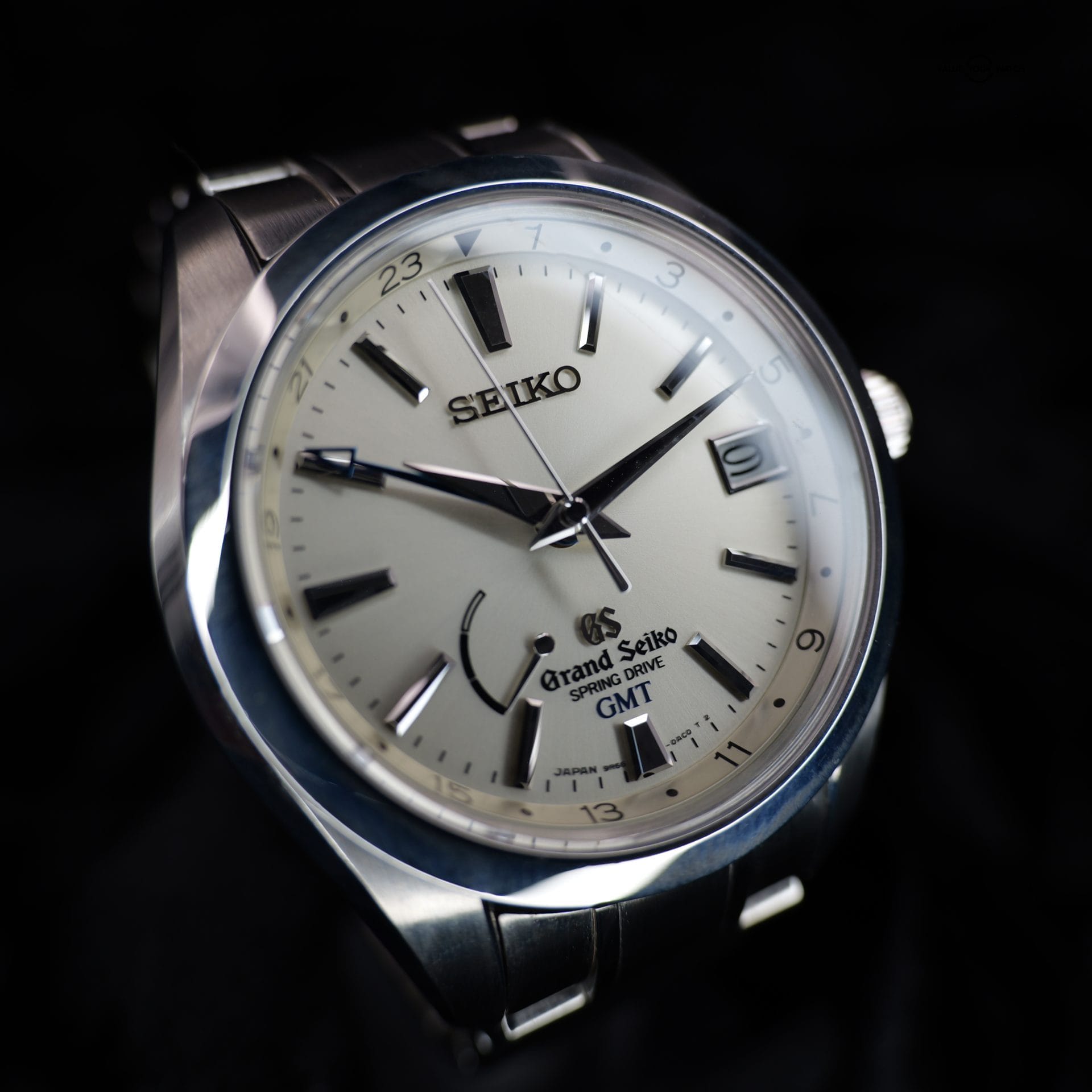 Grand Seiko Spring Drive GMT SBGE005 41MM Steel Silver Dial Full Set WARRANTY - Image 3