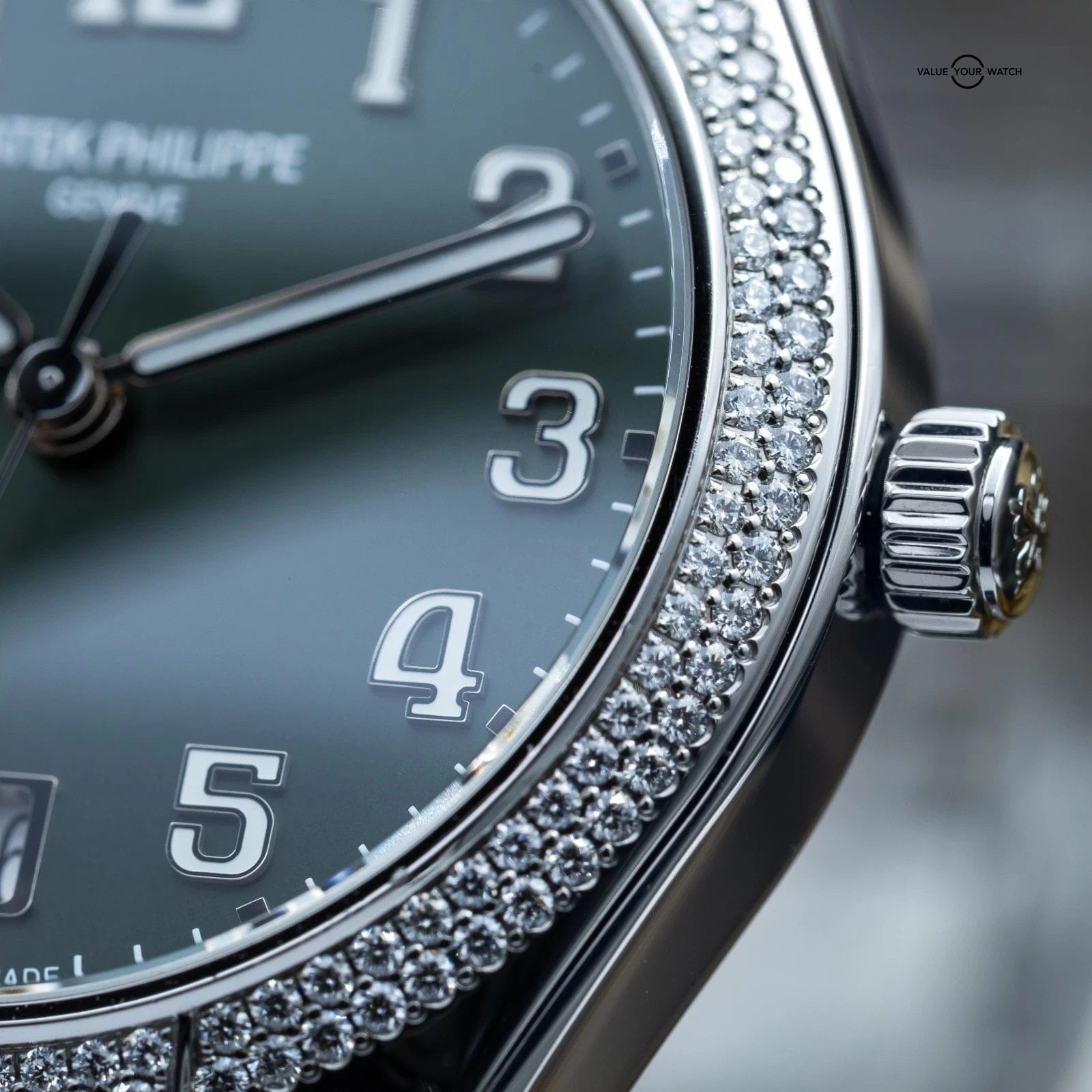 Patek Philippe Twenty~4 Automatic Stainless Steel Green Dial 36mm 7300/1200A-011 - Image 8