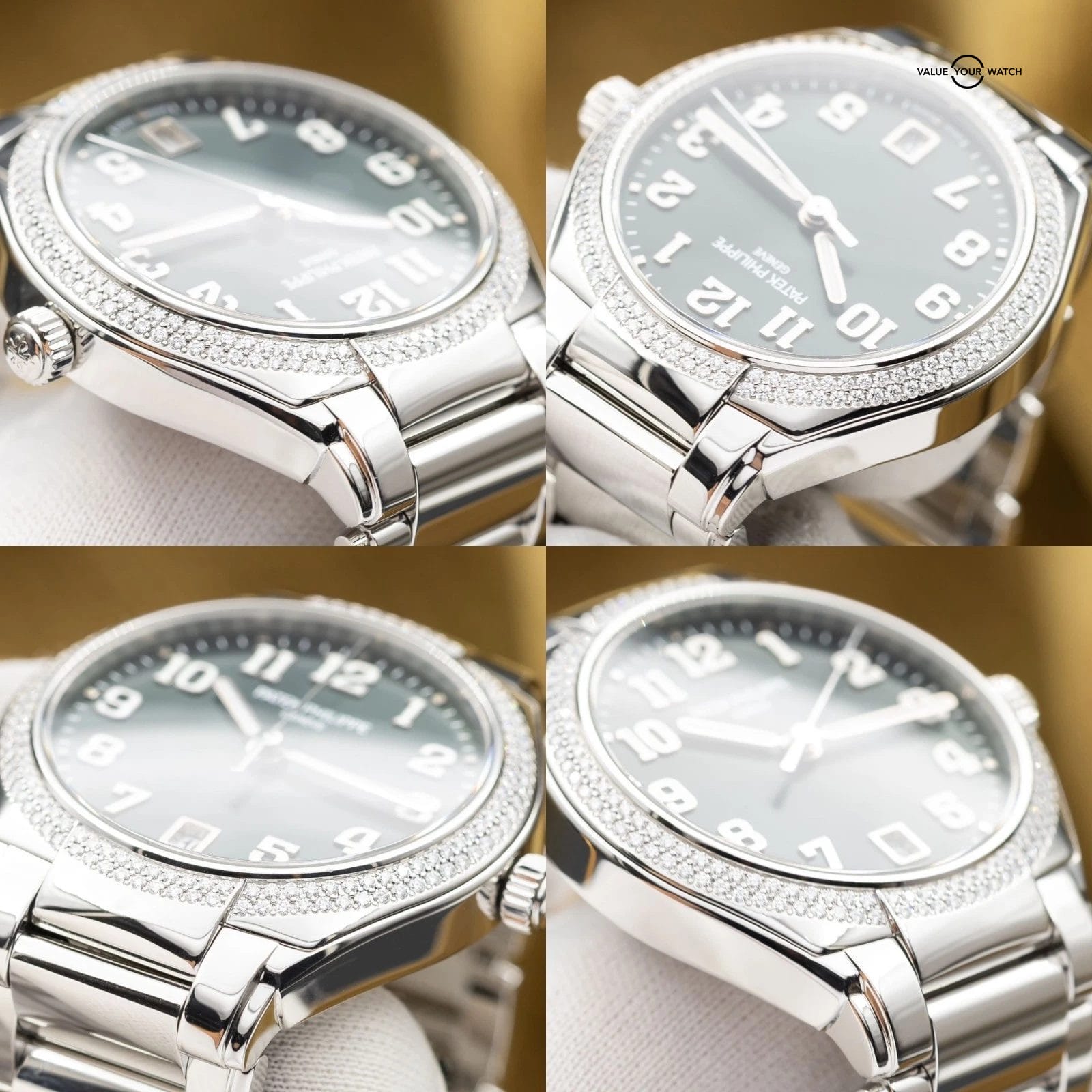 Patek Philippe Twenty~4 Automatic Stainless Steel Green Dial 36mm 7300/1200A-011 - Image 12