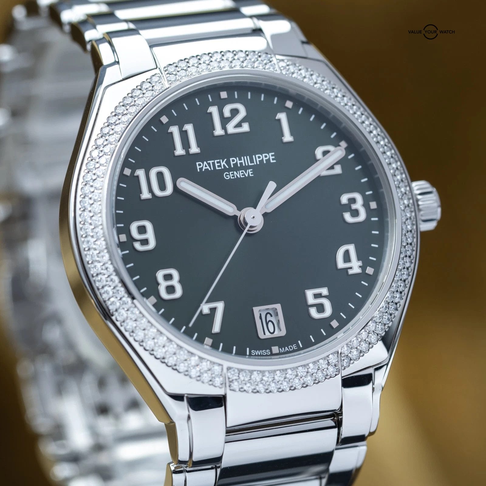 Patek Philippe Twenty~4 Automatic Stainless Steel Green Dial 36mm 7300/1200A-011 - Image 19