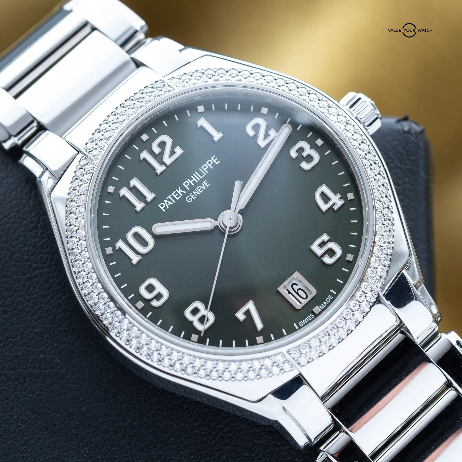 Patek Philippe Twenty~4 Automatic Stainless Steel Green Dial 36mm 7300/1200A-011 - Image 20