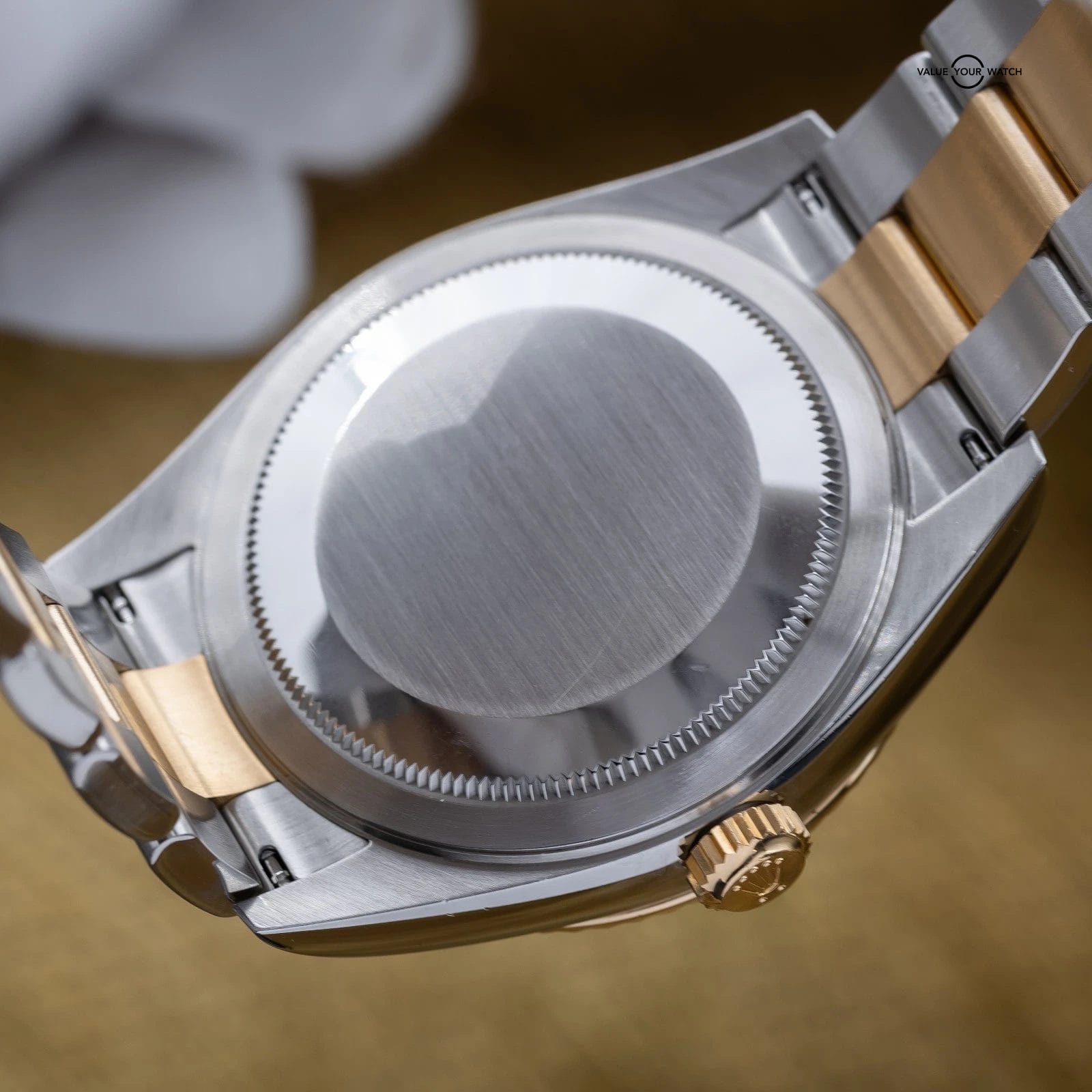 Rolex Sky-Dweller Yellow Gold Stainless Steel Champagne Dial 326933 - Full Set - Image 14