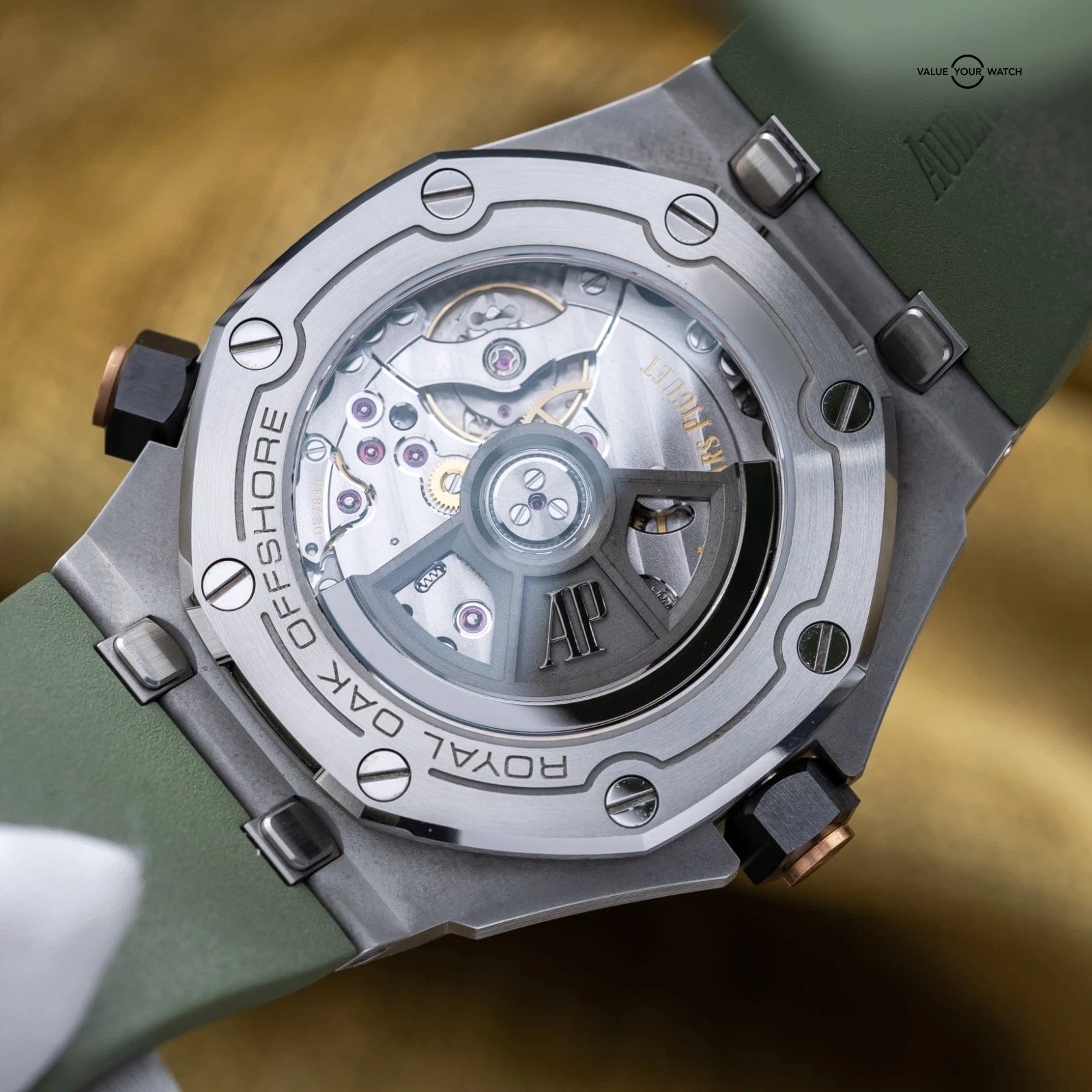 2023 Audemars Piguet Royal Oak Offshore Diver Steel Green 42mm 15720ST Full Set - Image 5