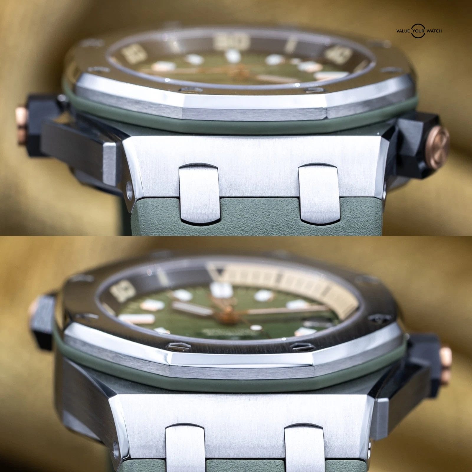 2023 Audemars Piguet Royal Oak Offshore Diver Steel Green 42mm 15720ST Full Set - Image 15