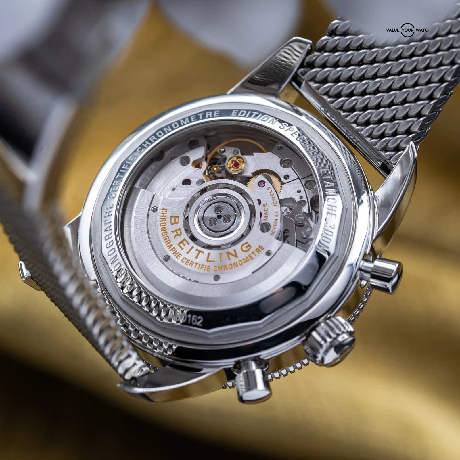 2025 Breitling Superocean Heritage Ii Chrono B01 44 Blue AB0162121C1S1 Full Set - Image 14