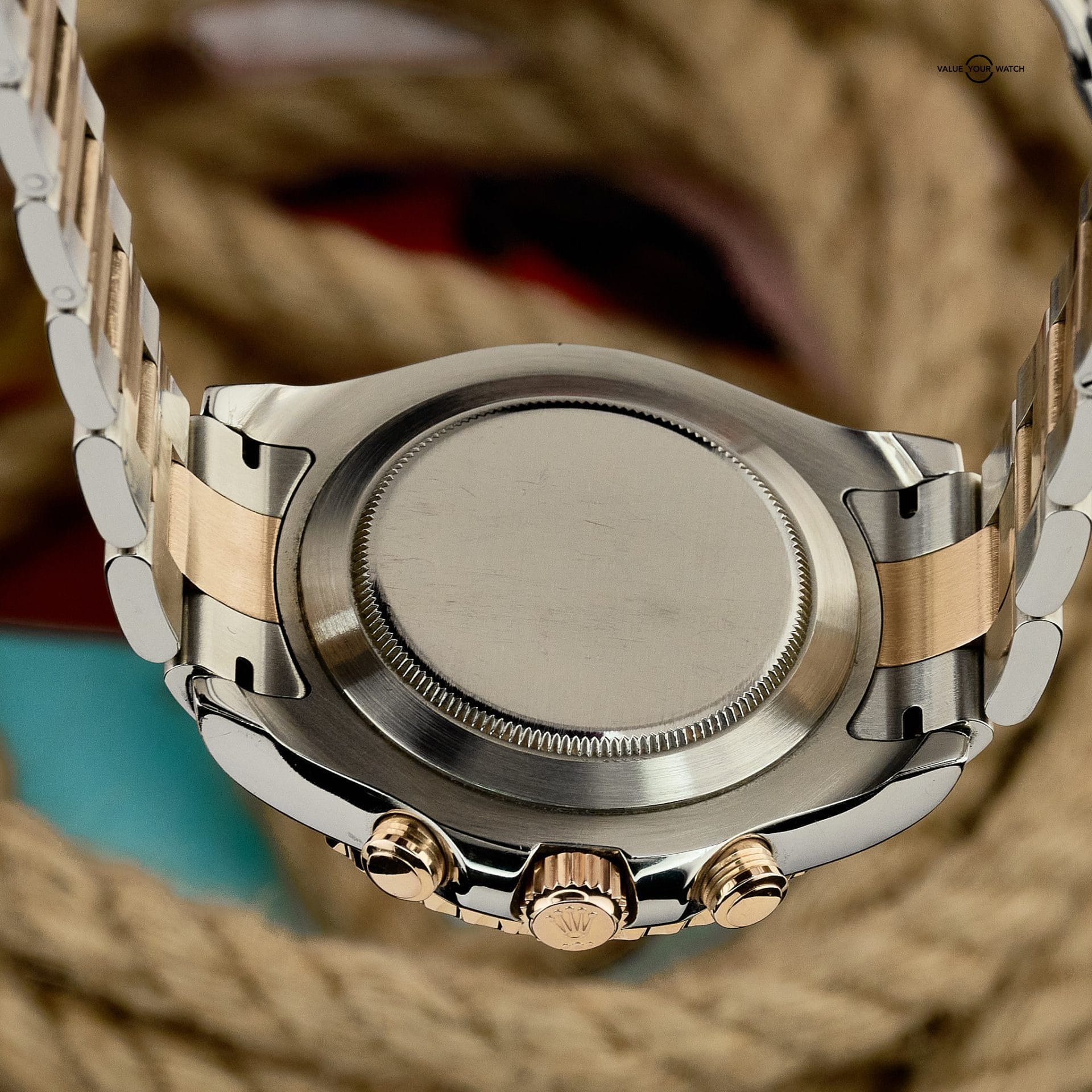 Rolex Yacht Master II 116681 44mm White Dial Watch and Card - Image 9