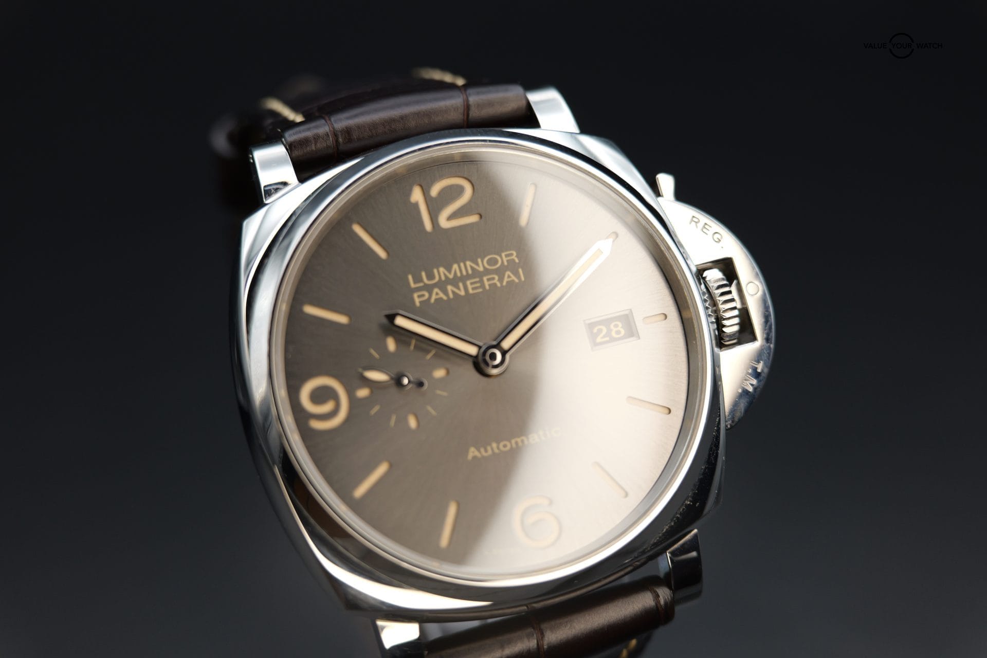 Panerai Luminor Due PAM00943 PAM943 45MM Grey Dial Full Set WARRANTY - Image 3