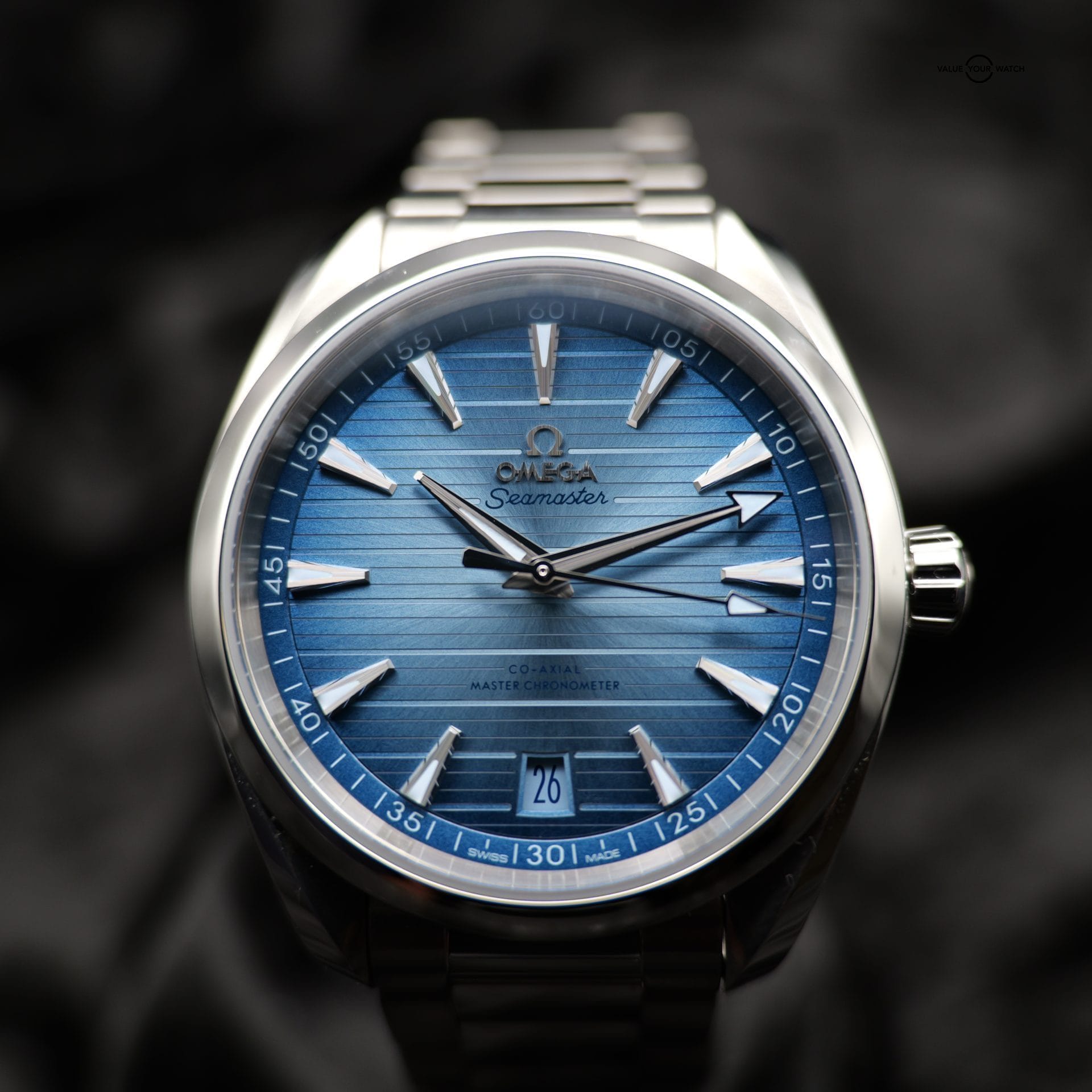 Omega Summer Blue Aqua Terra Seamaster 220.10.41.21.03.005 41MM Steel Blue Dial Full Set WARRANTY - Image 2