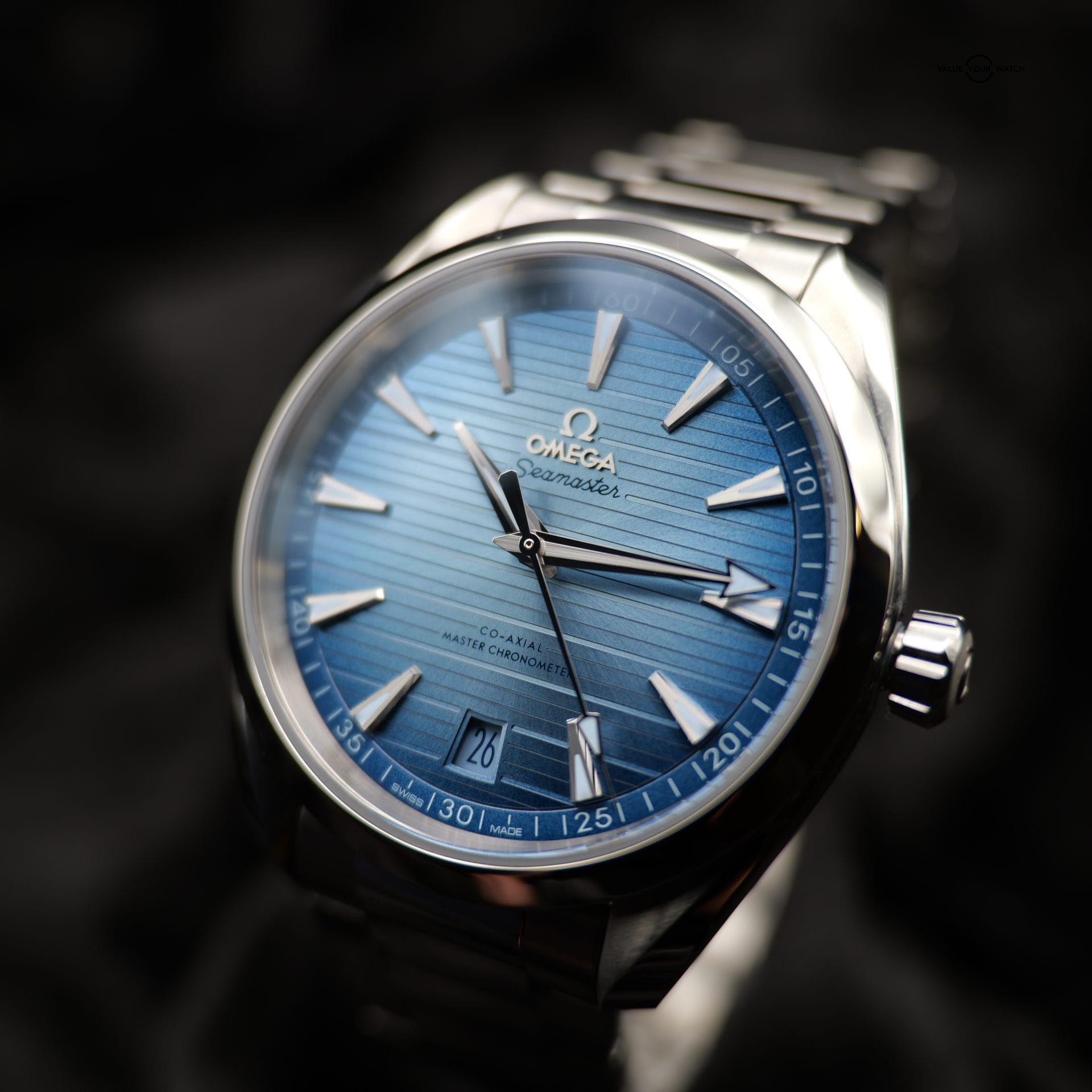Omega Summer Blue Aqua Terra Seamaster 220.10.41.21.03.005 41MM Steel Blue Dial Full Set WARRANTY - Image 3
