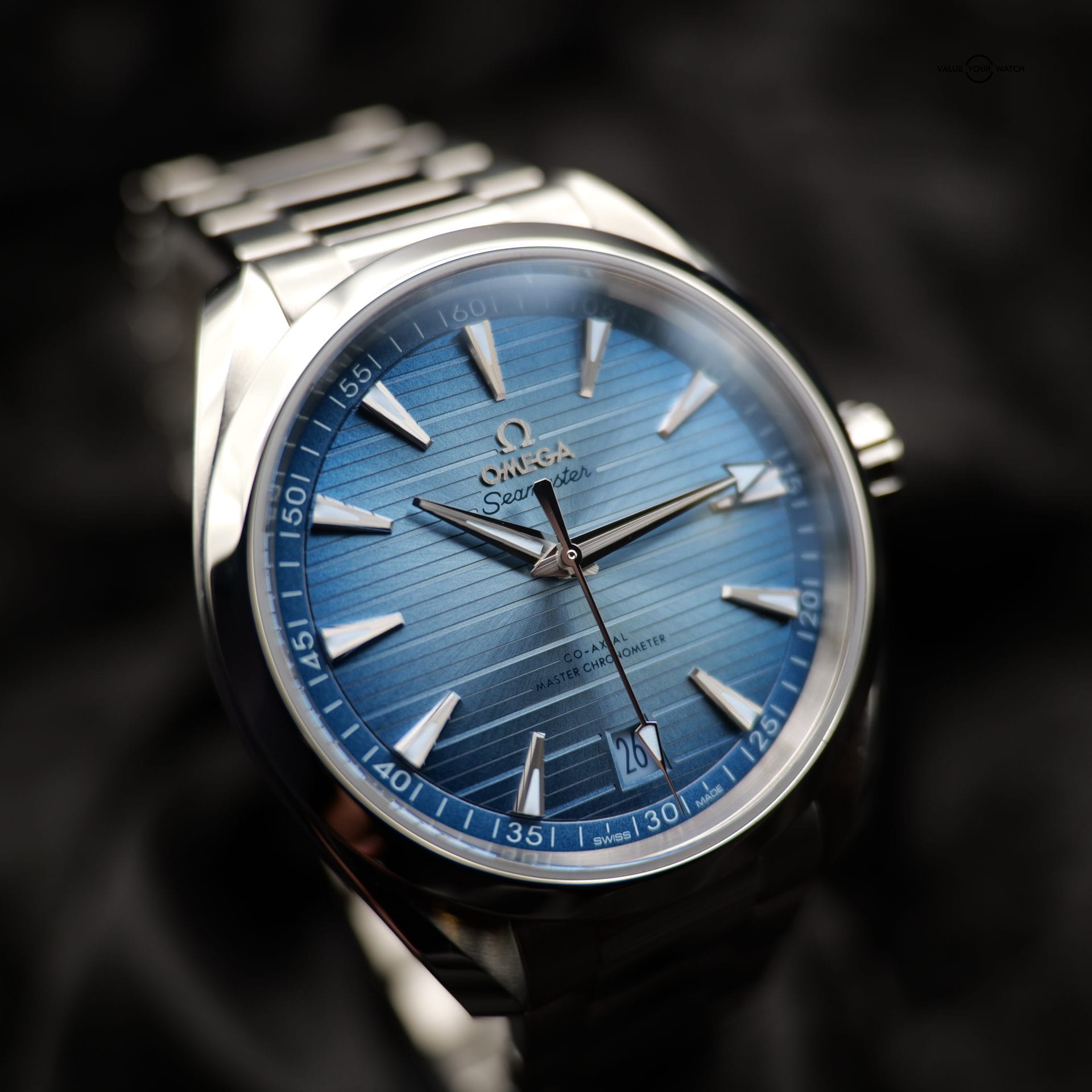 Omega Summer Blue Aqua Terra Seamaster 220.10.41.21.03.005 41MM Steel Blue Dial Full Set WARRANTY - Image 4
