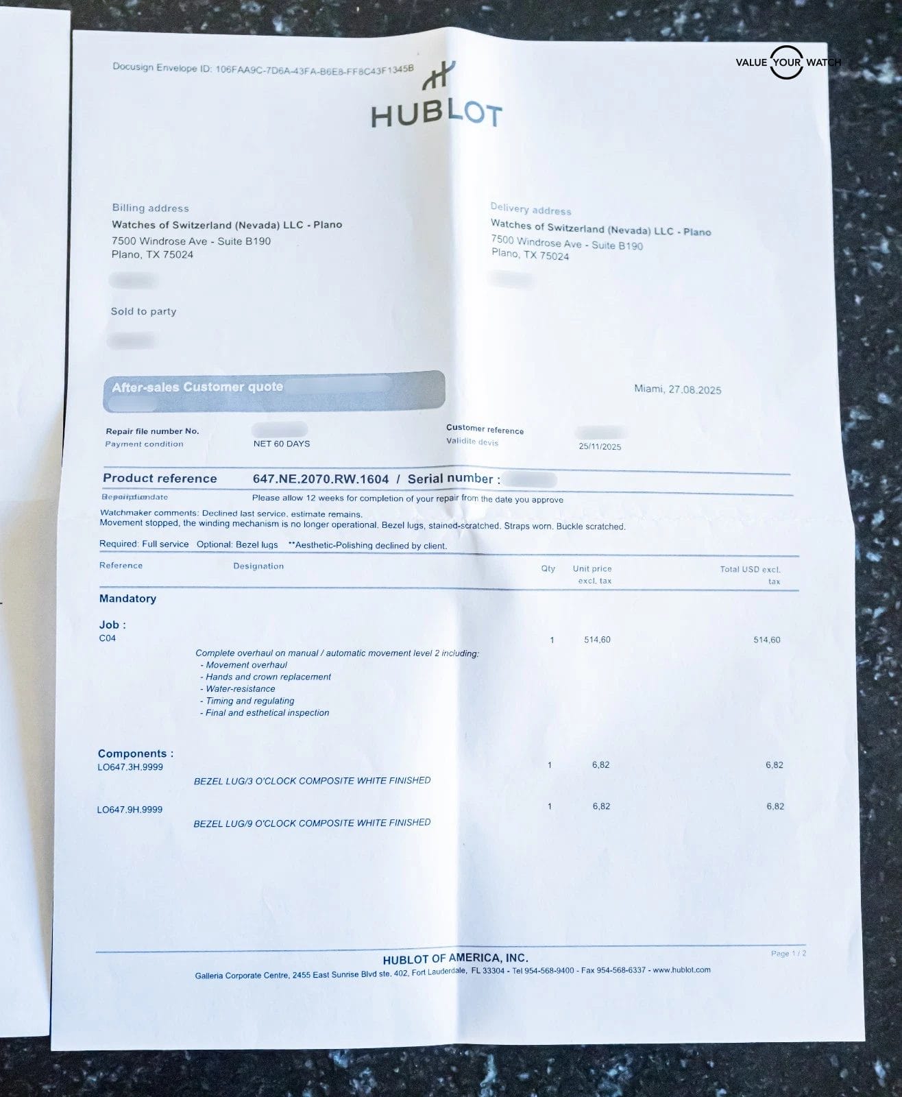 Hublot Spirit of Big Bang Moonphase Titanium Pave 42mm 647.NE.2070.RW.1604 - Image 5