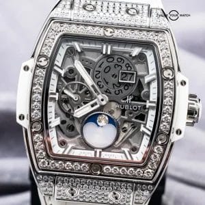 Hublot Spirit of Big Bang Moonphase Titanium Pave 42mm 647.NE.2070.RW.1604