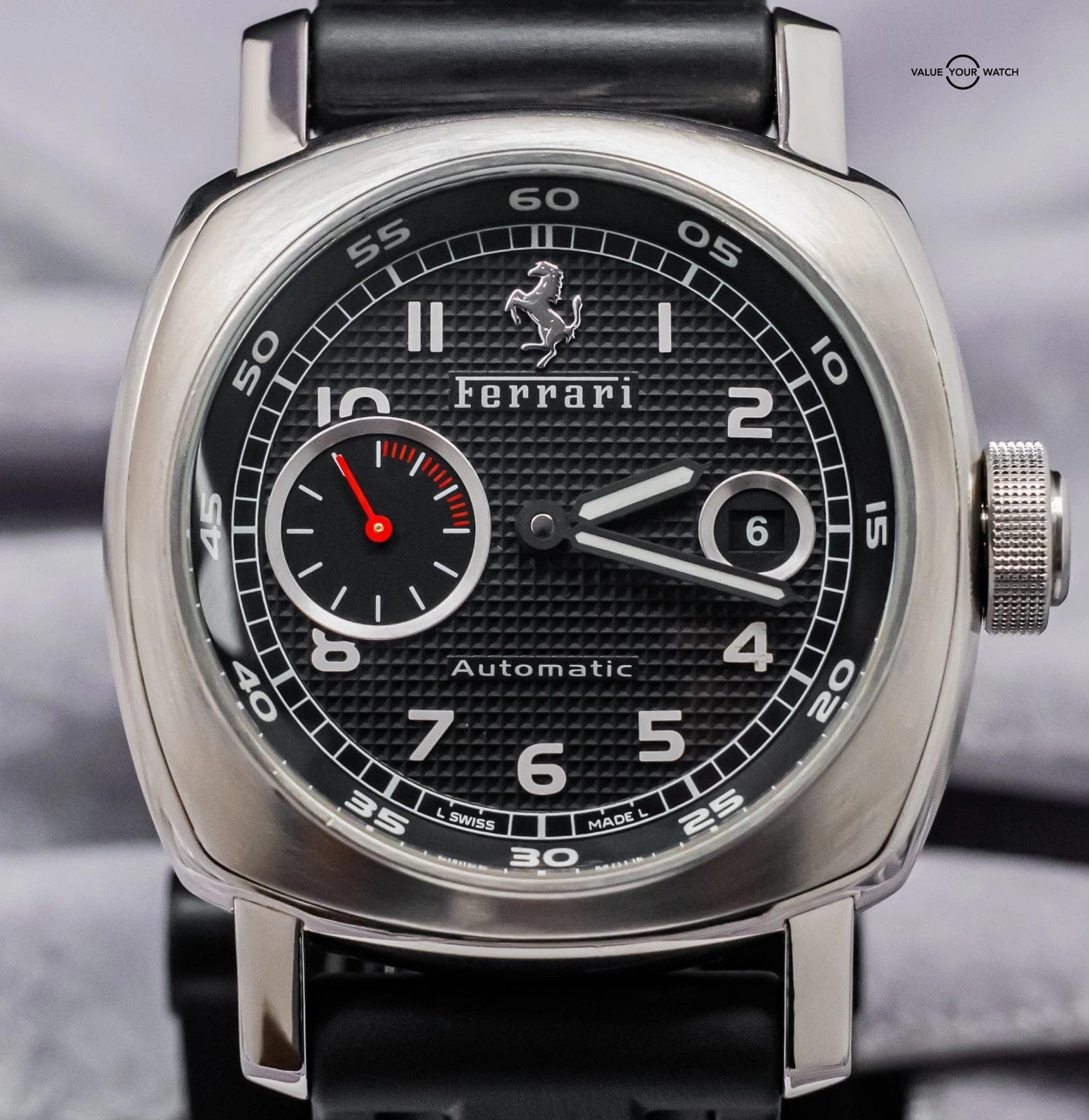 Panerai Ferrari Granturismo Automatic 45mm Black Dial Steel FER00001 FER1 FER 1