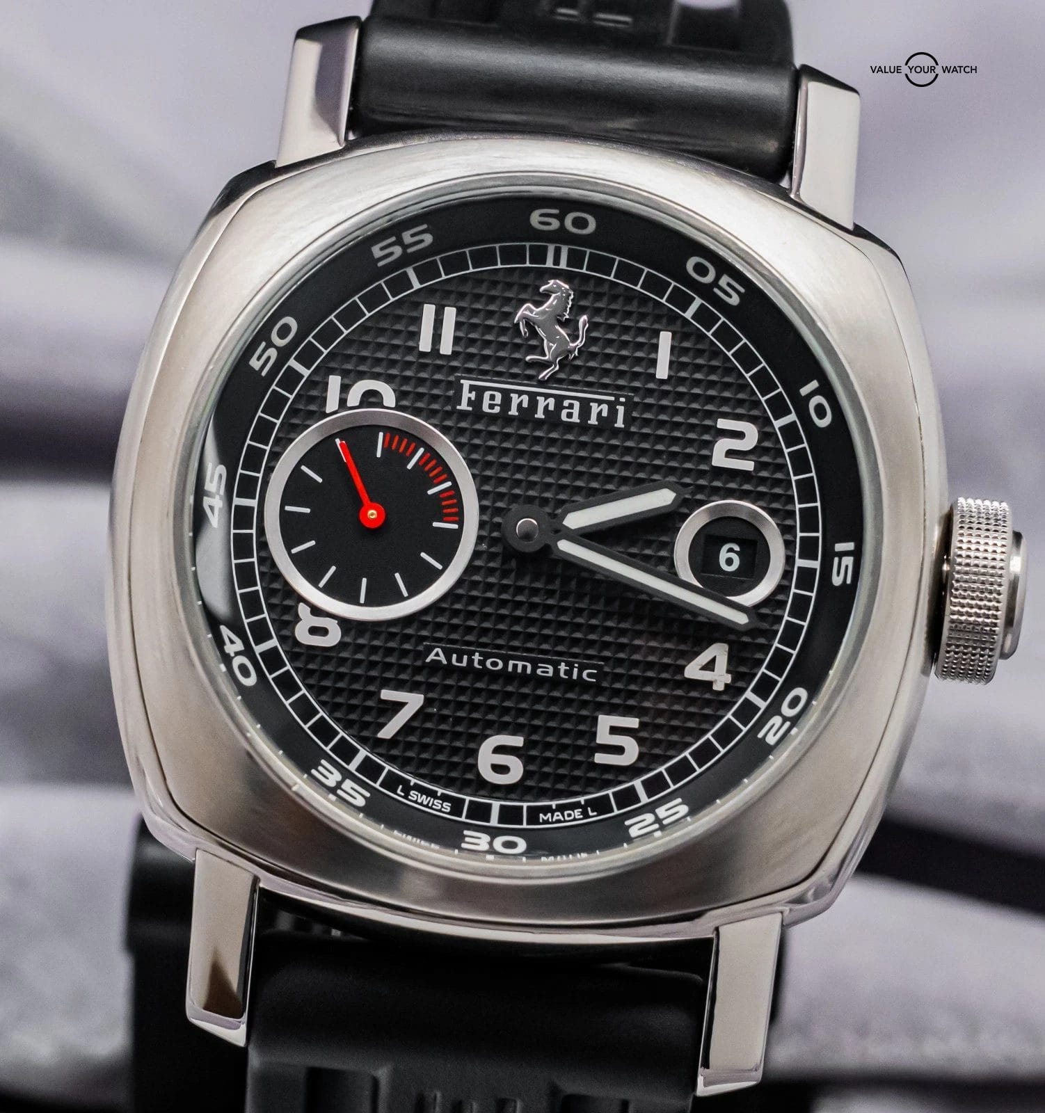 Panerai Ferrari Granturismo Automatic 45mm Black Dial Steel FER00001 FER1 FER 1 - Image 3