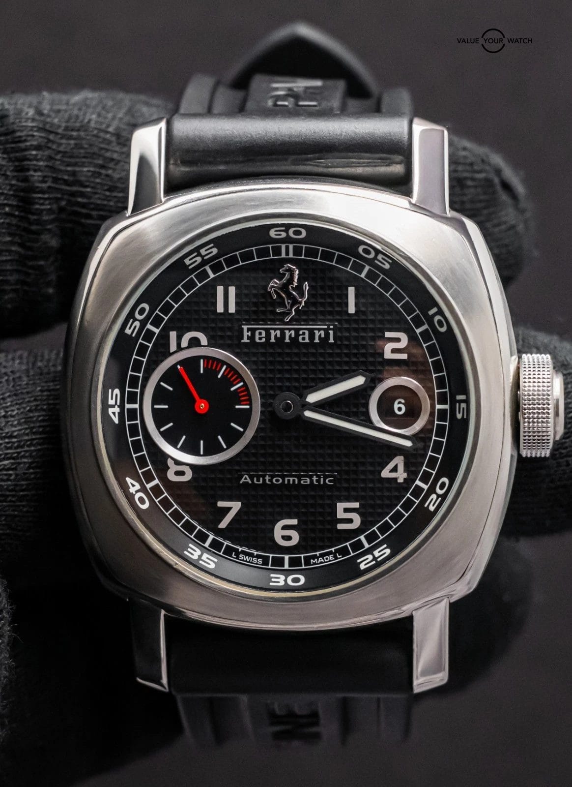 Panerai Ferrari Granturismo Automatic 45mm Black Dial Steel FER00001 FER1 FER 1 - Image 5