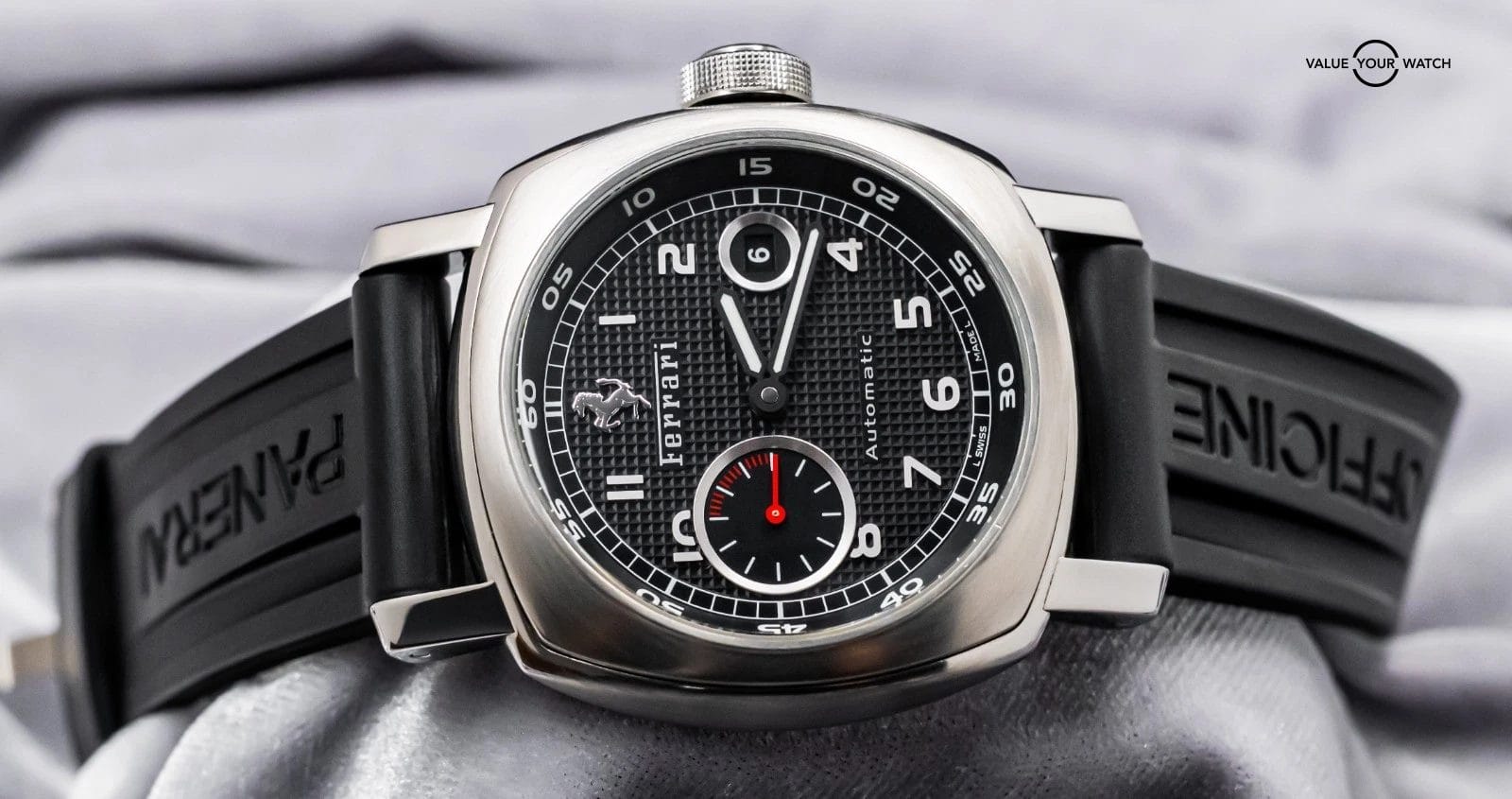 Panerai Ferrari Granturismo Automatic 45mm Black Dial Steel FER00001 FER1 FER 1 - Image 9