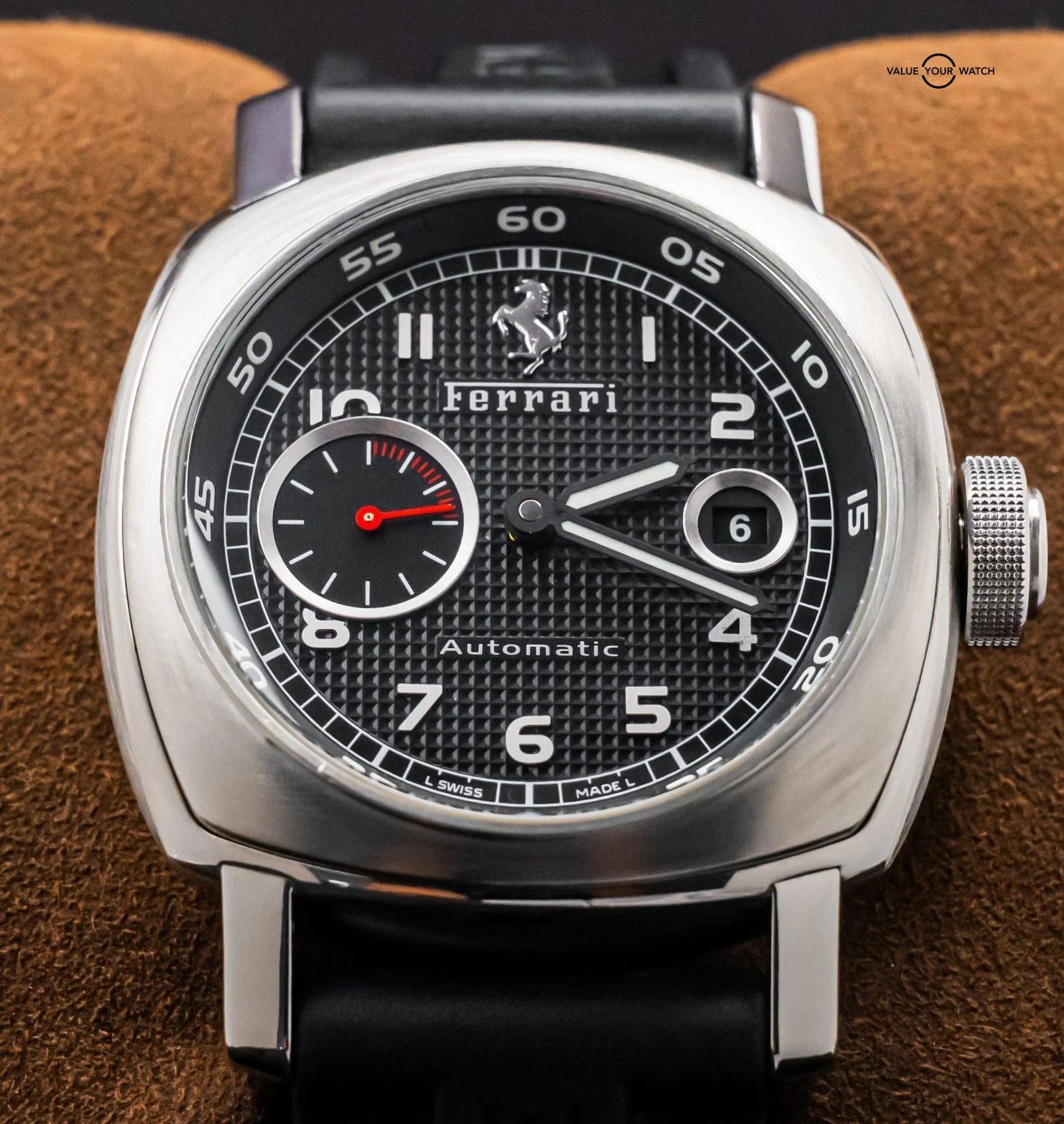 Panerai Ferrari Granturismo Automatic 45mm Black Dial Steel FER00001 FER1 FER 1 - Image 15