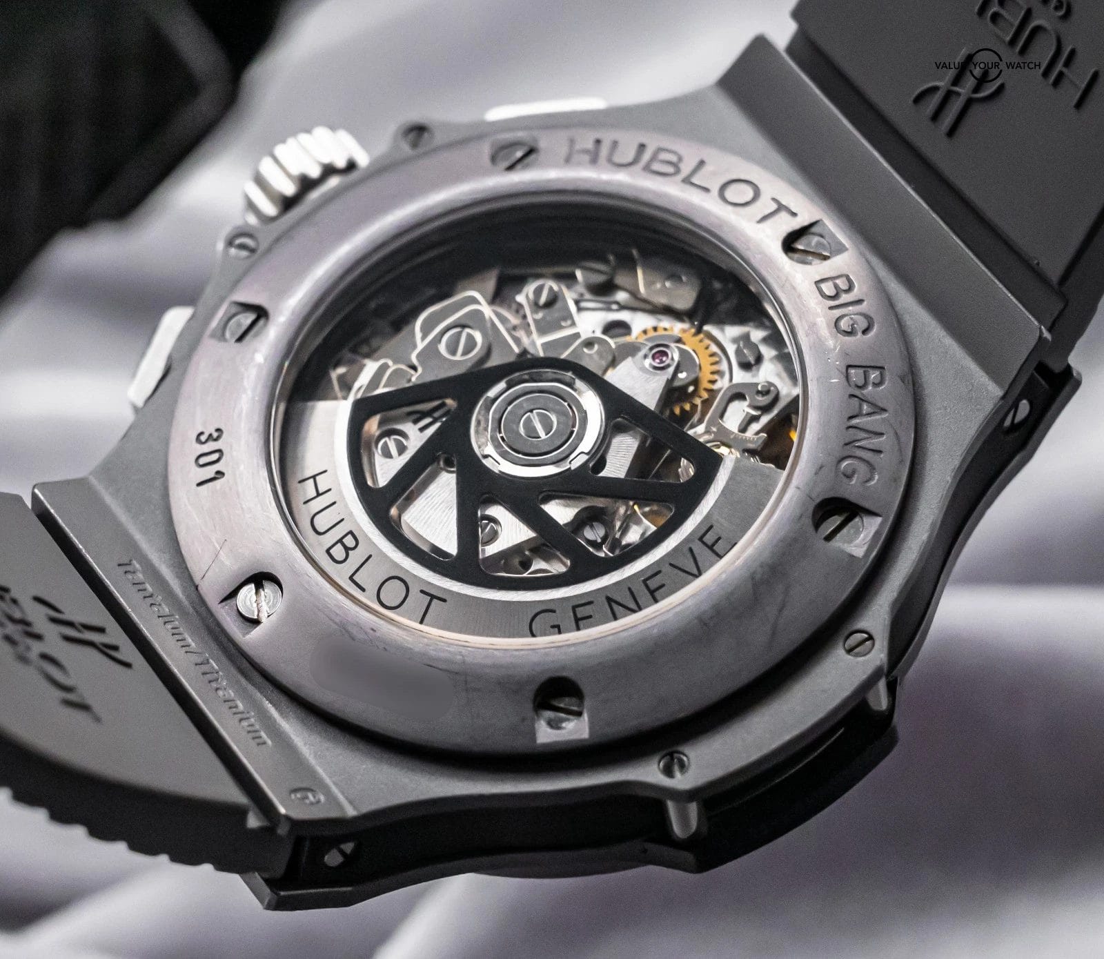 Hublot Big Bang 44mm Tantalum & Diamonds $30K MSRP Chronograph 301.AI.460.RX.114 - Image 11