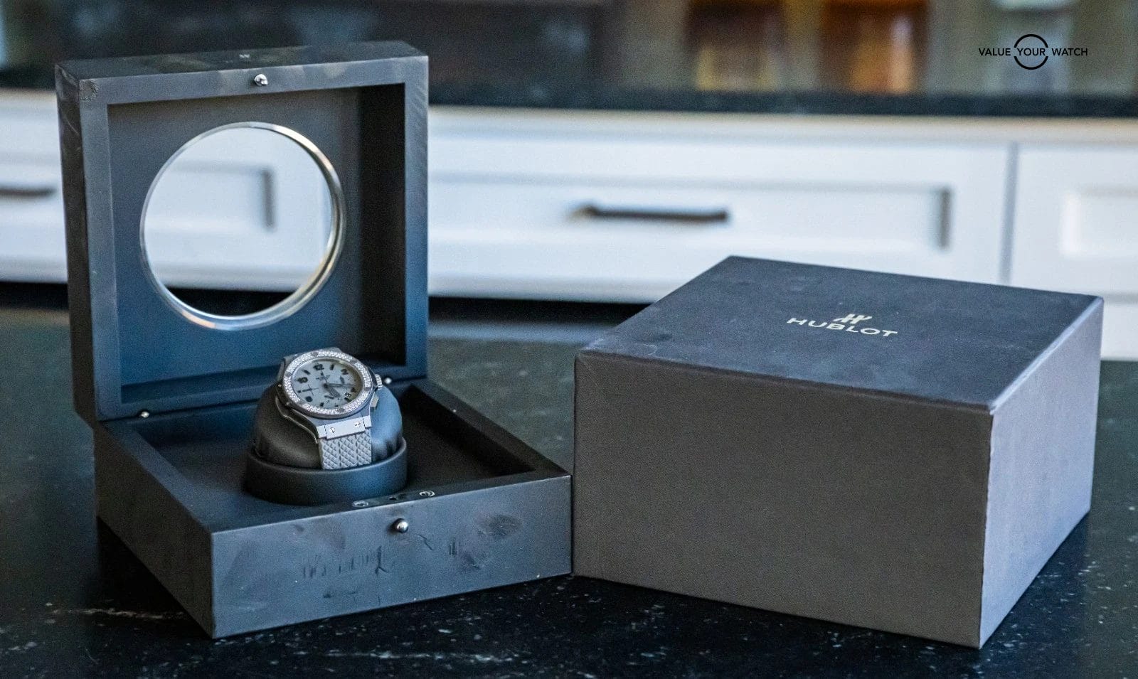 Hublot Big Bang 44mm Tantalum & Diamonds $30K MSRP Chronograph 301.AI.460.RX.114 - Image 16