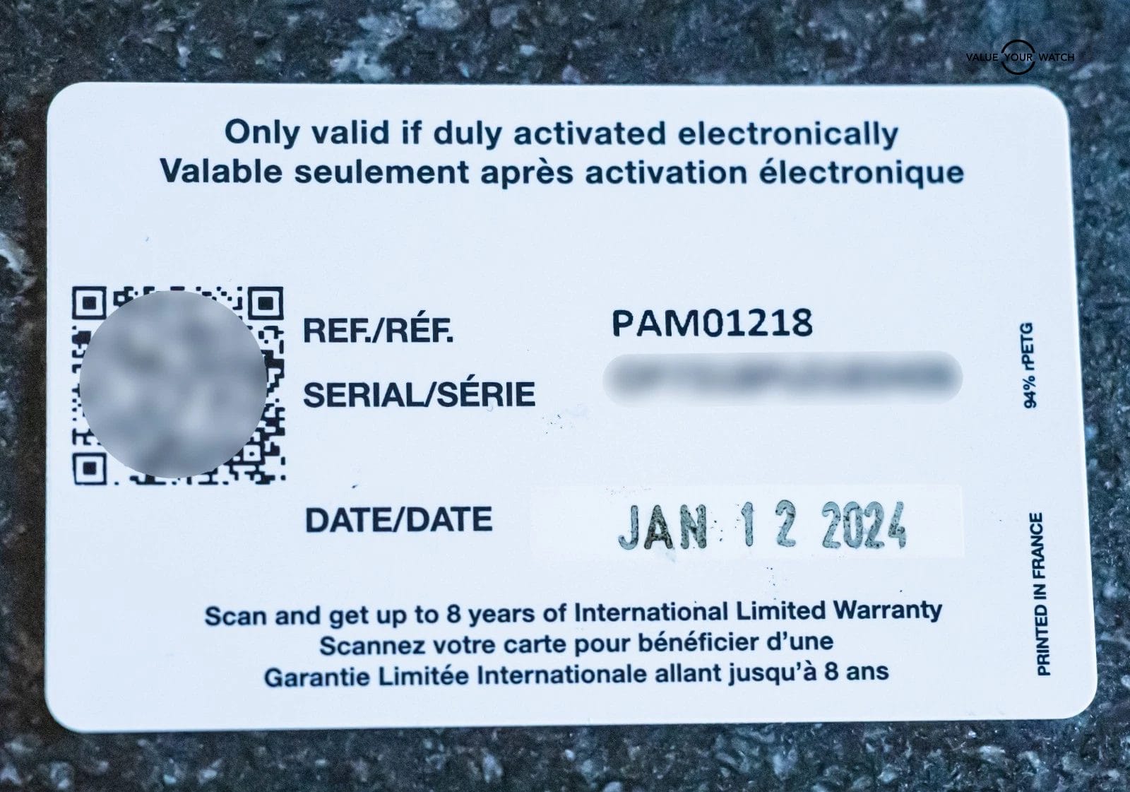 Panerai 1218 Luminor Chrono $11K MSRP 44mm Automatic PAM01218 PAM1218 PAM - Image 2