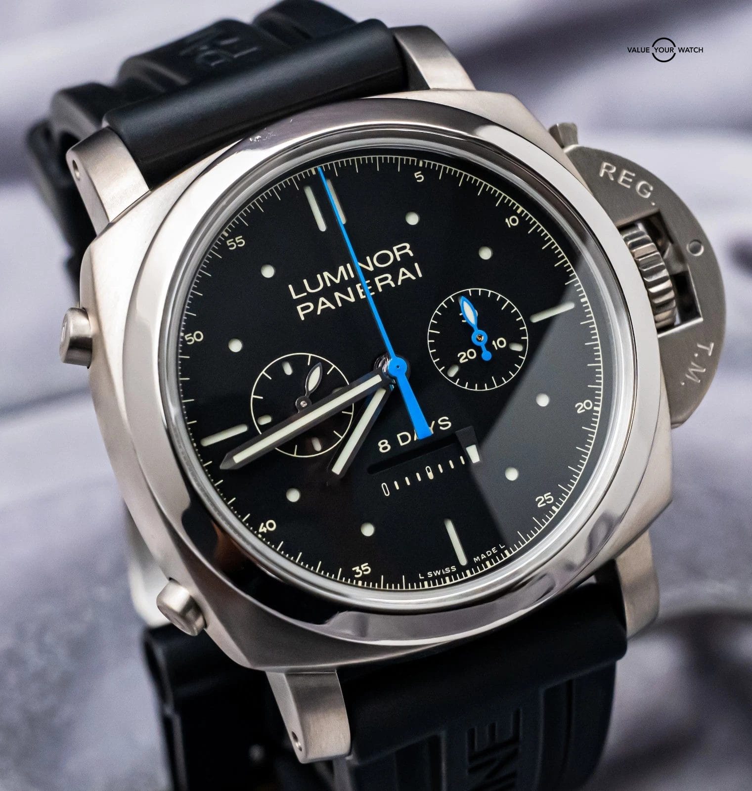 Panerai 530 Luminor 1950 Rattrapante 47 mm Limited Edition PAM00530 PAM530 PAM - Image 4