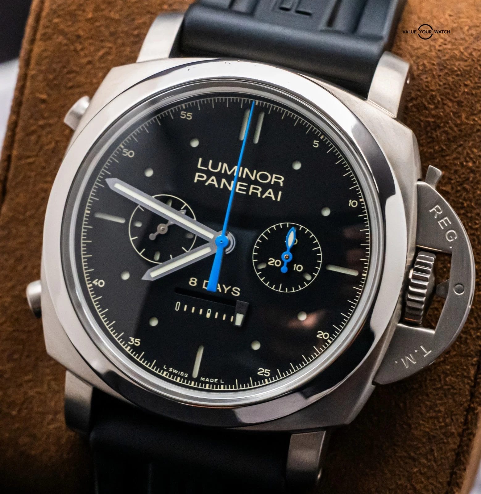 Panerai 530 Luminor 1950 Rattrapante 47 mm Limited Edition PAM00530 PAM530 PAM - Image 12
