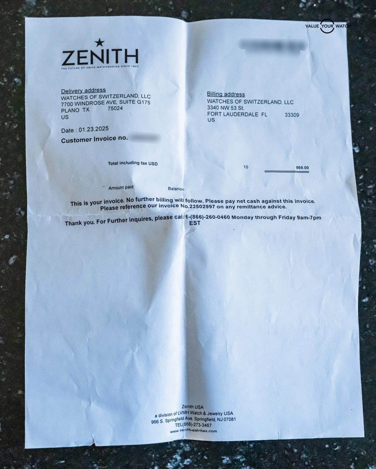 Zenith Defy El Primero 21 Black Ceramic Case & Bracelet $17K MSRP SERVICED - Image 4