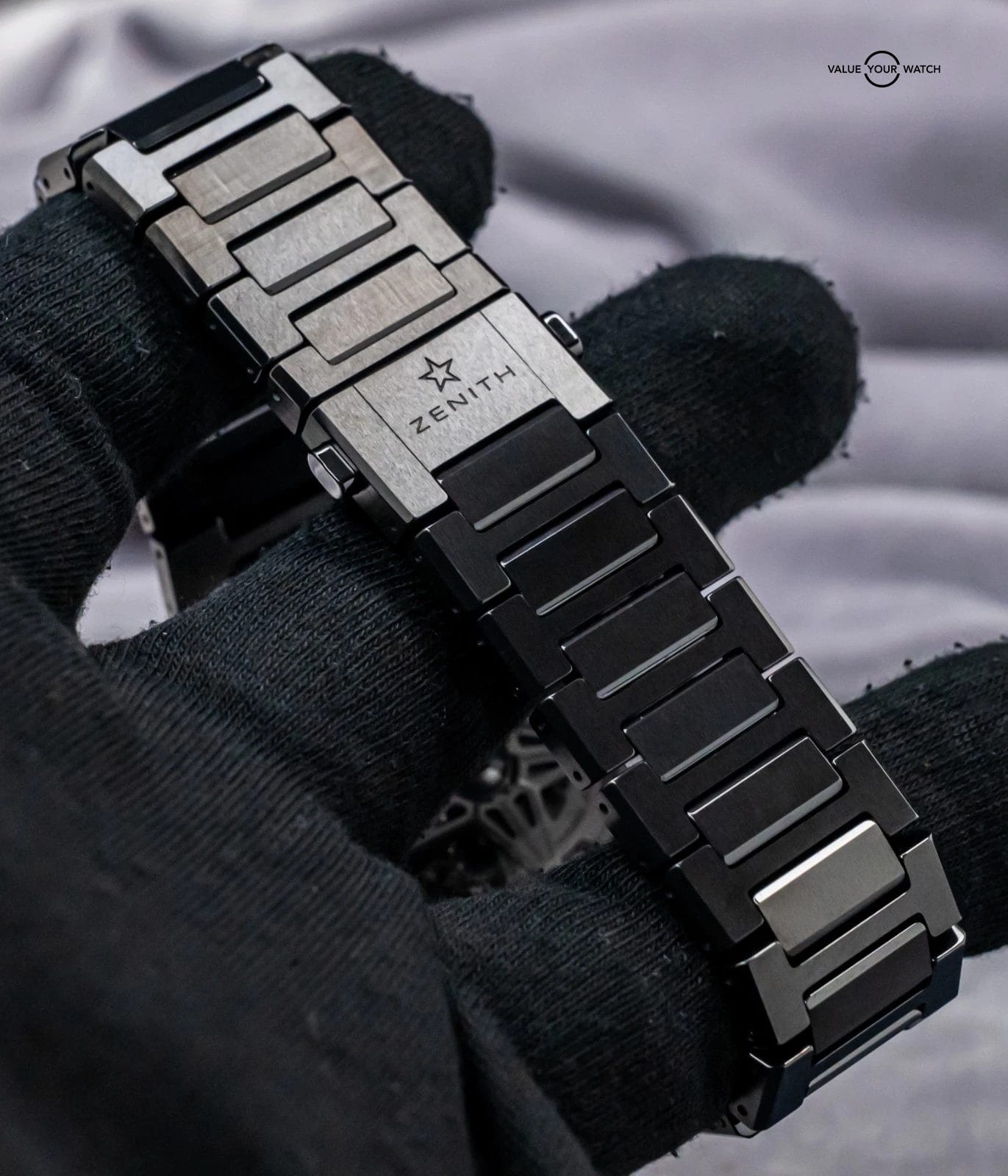 Zenith Defy El Primero 21 Black Ceramic Case & Bracelet $17K MSRP SERVICED - Image 7