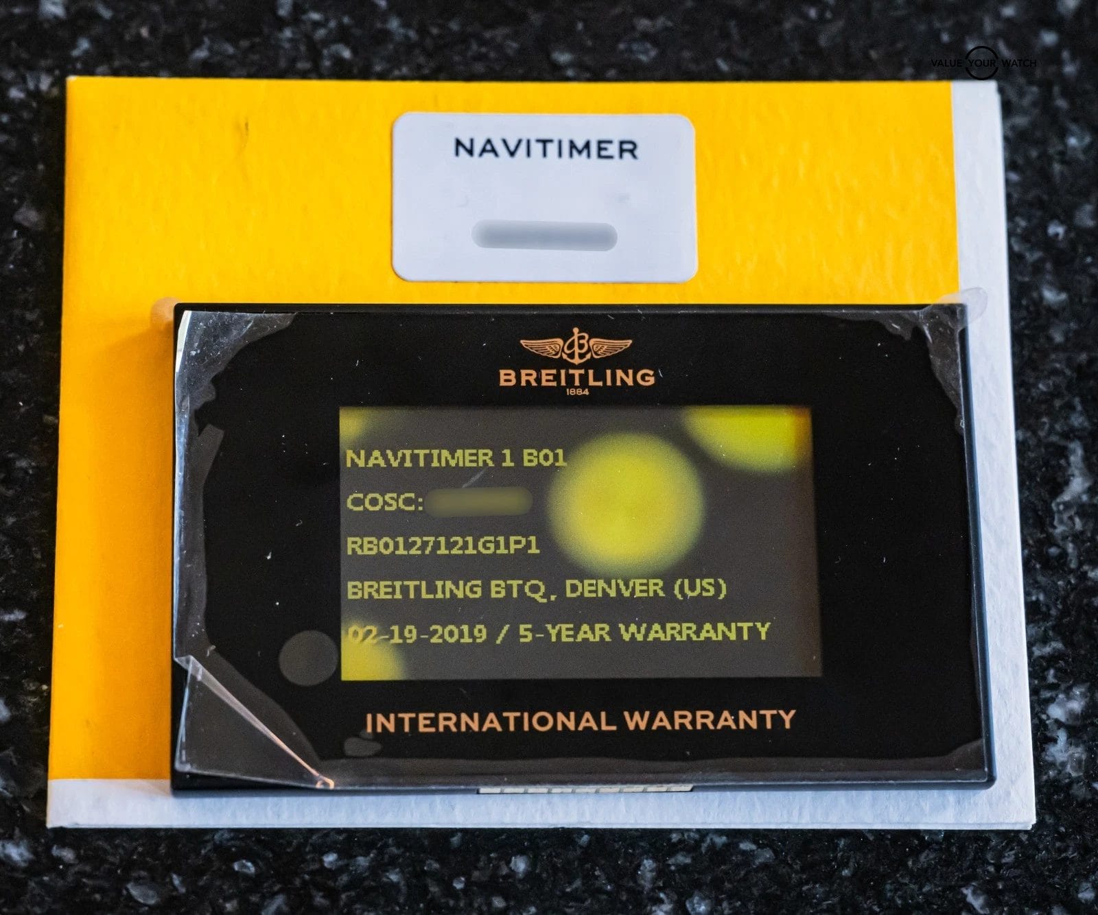 Breitling Navitimer 1 B01 Chronograph 46 Rose Gold Brown Croco RB0127 - Image 2