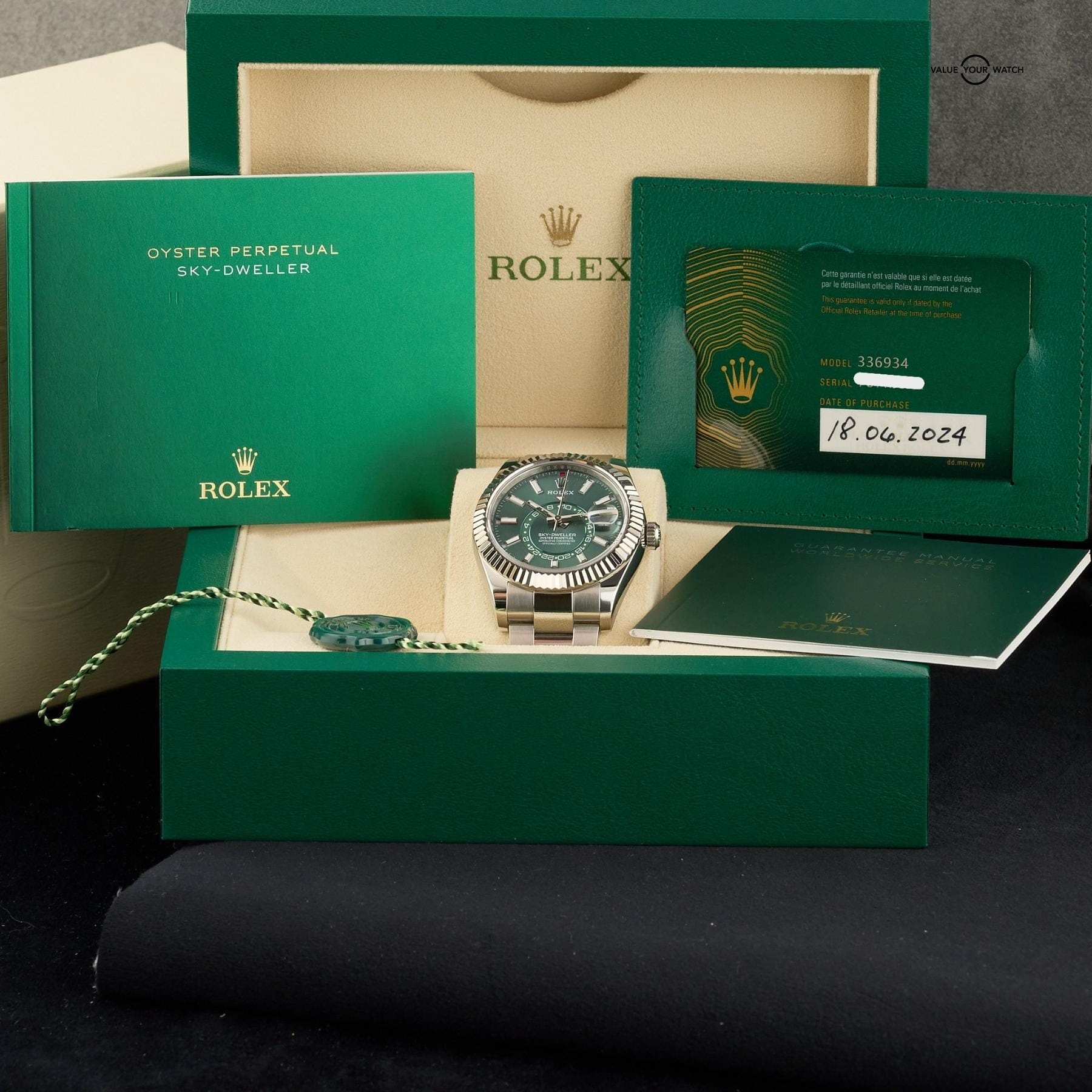 Rolex Sky-Dweller – 336934 – 42mm – Box & Papers - Image 2