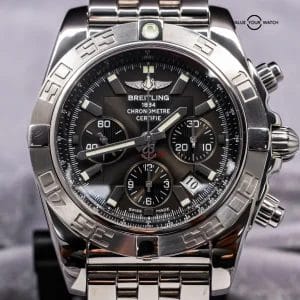 Breitling Chronomat 44 B01 Tungsten $9K MSRP Chronograph Automatic AB011011/M524