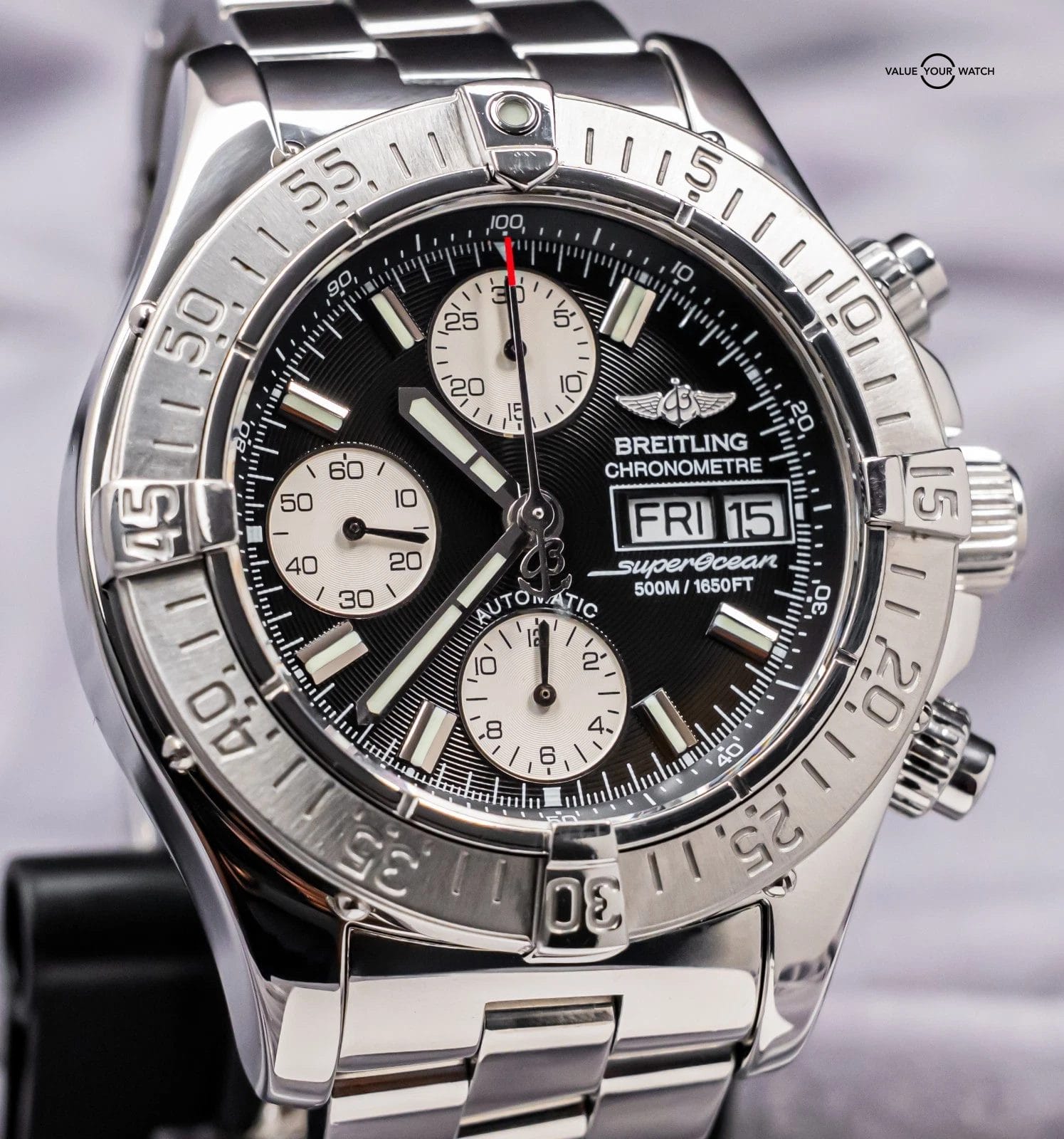 Breitling Chrono Superocean 42mm Bracelet Automatic Chronograph Steel A13340 - Image 8