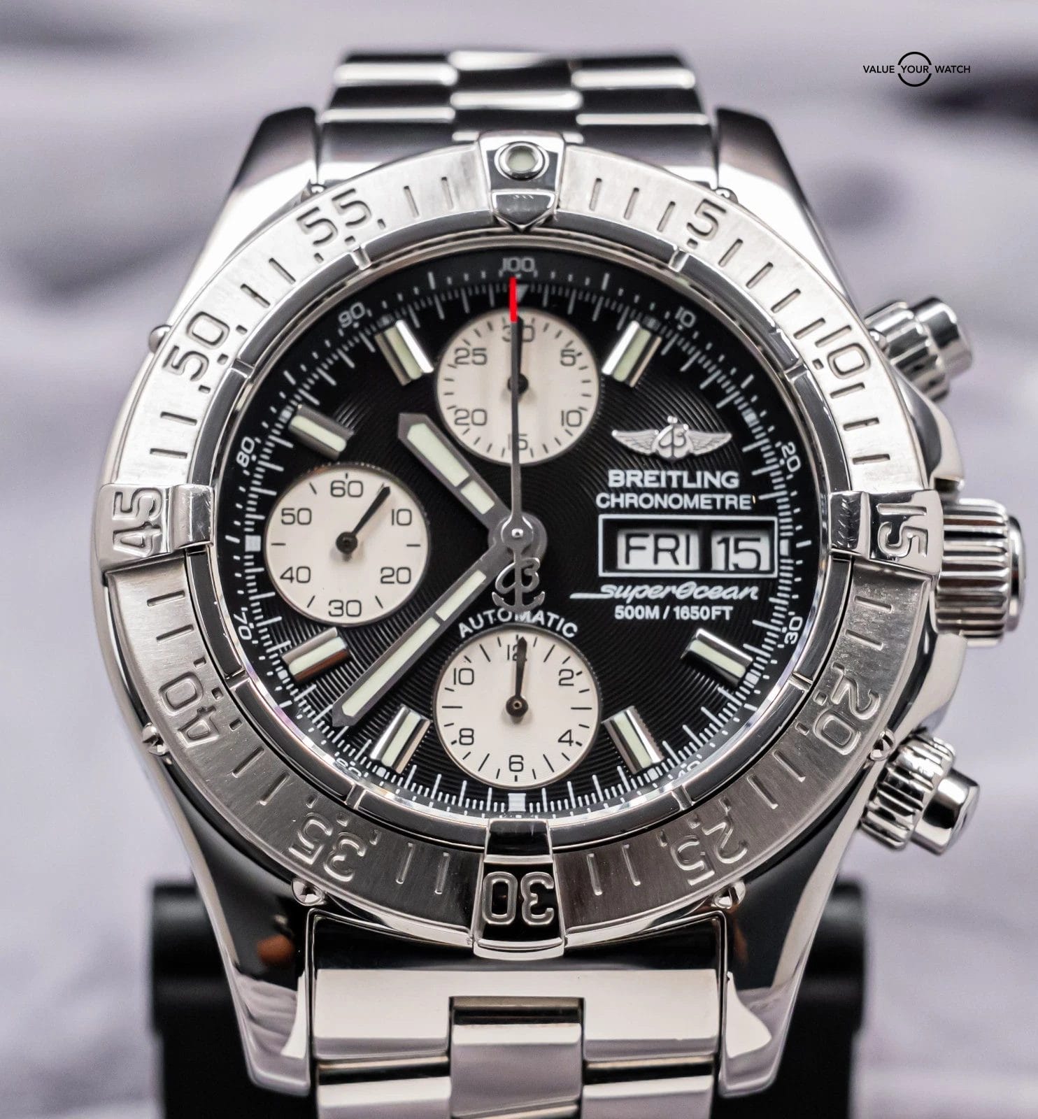 Breitling Chrono Superocean 42mm Bracelet Automatic Chronograph Steel A13340 - Image 15