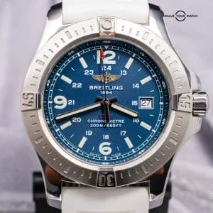 Breitling Colt Quartz 44mm Pro Diver Rubber Stainless Aviation A74388111B1A1