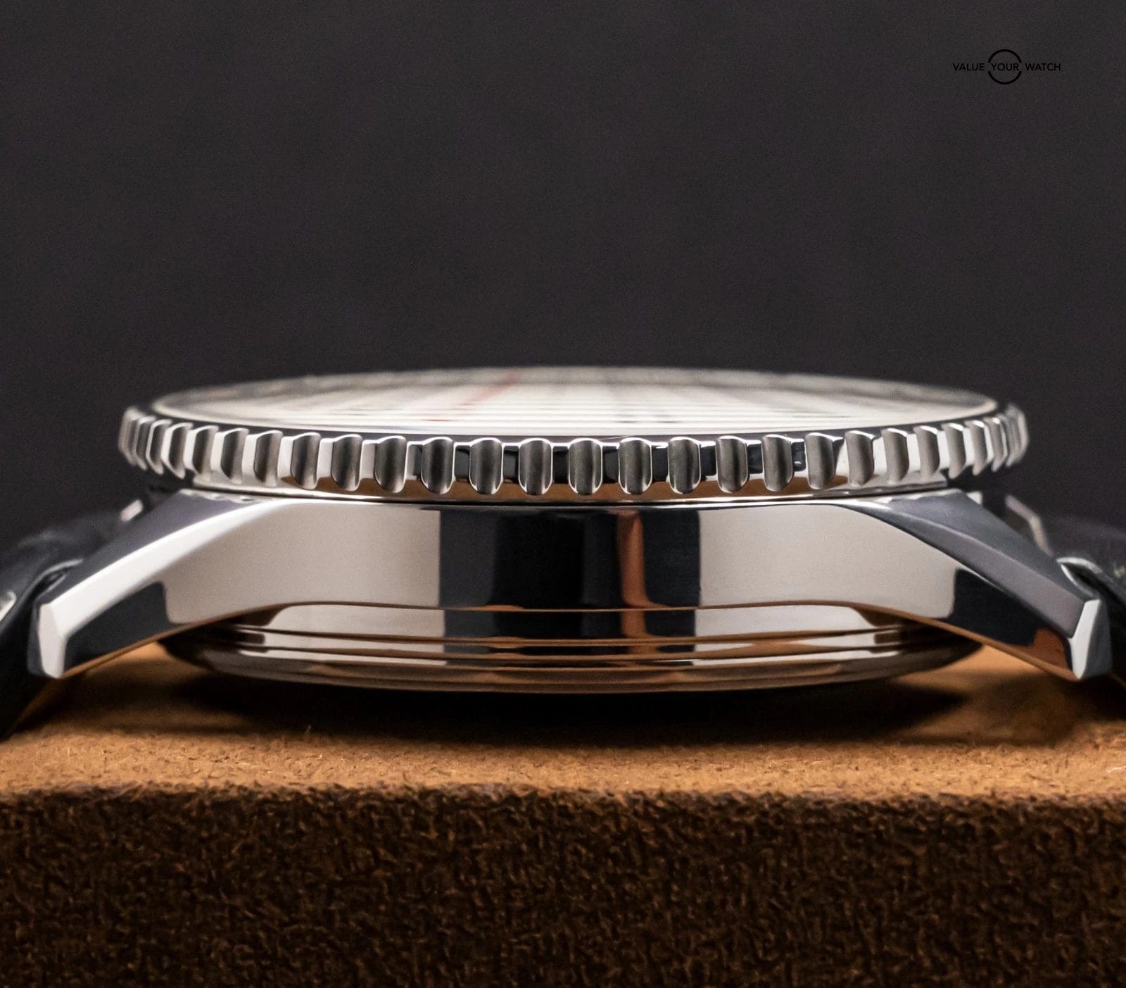 Breitling Navitimer Chronograph GMT 46 mm Box Papers World Black Dial Leather A2 - Image 13