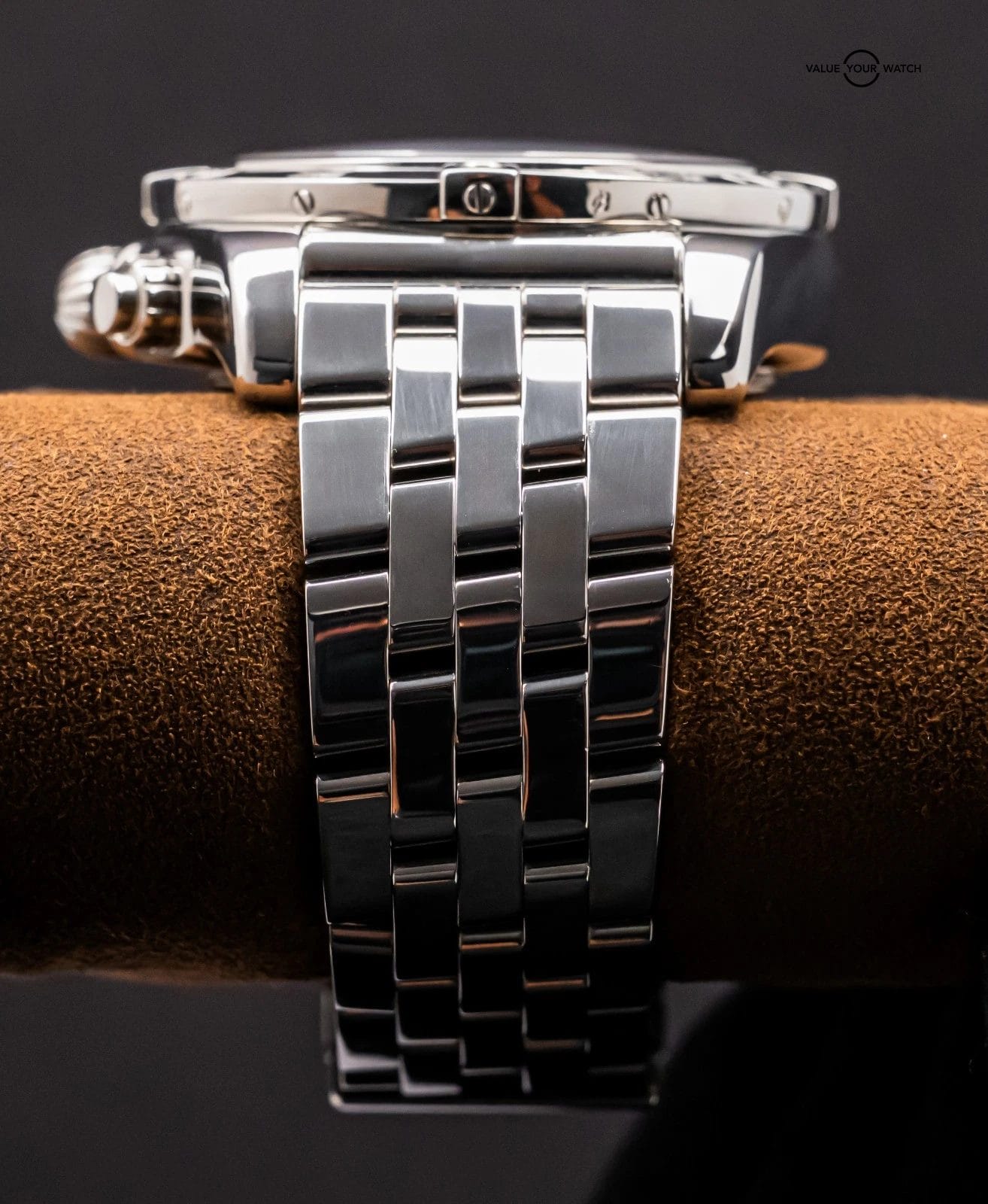 Breitling Chronomat GMT 47 mm Black Dial $10K MSR Chronograph Stainless AB0410 - Image 5