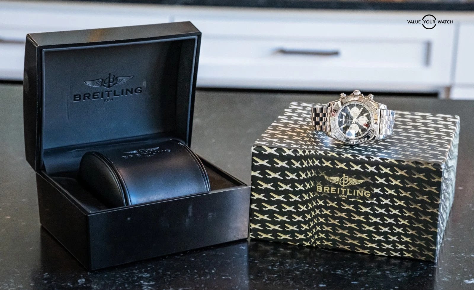 Breitling Chronomat GMT 47 mm Black Dial $10K MSR Chronograph Stainless AB0410 - Image 16